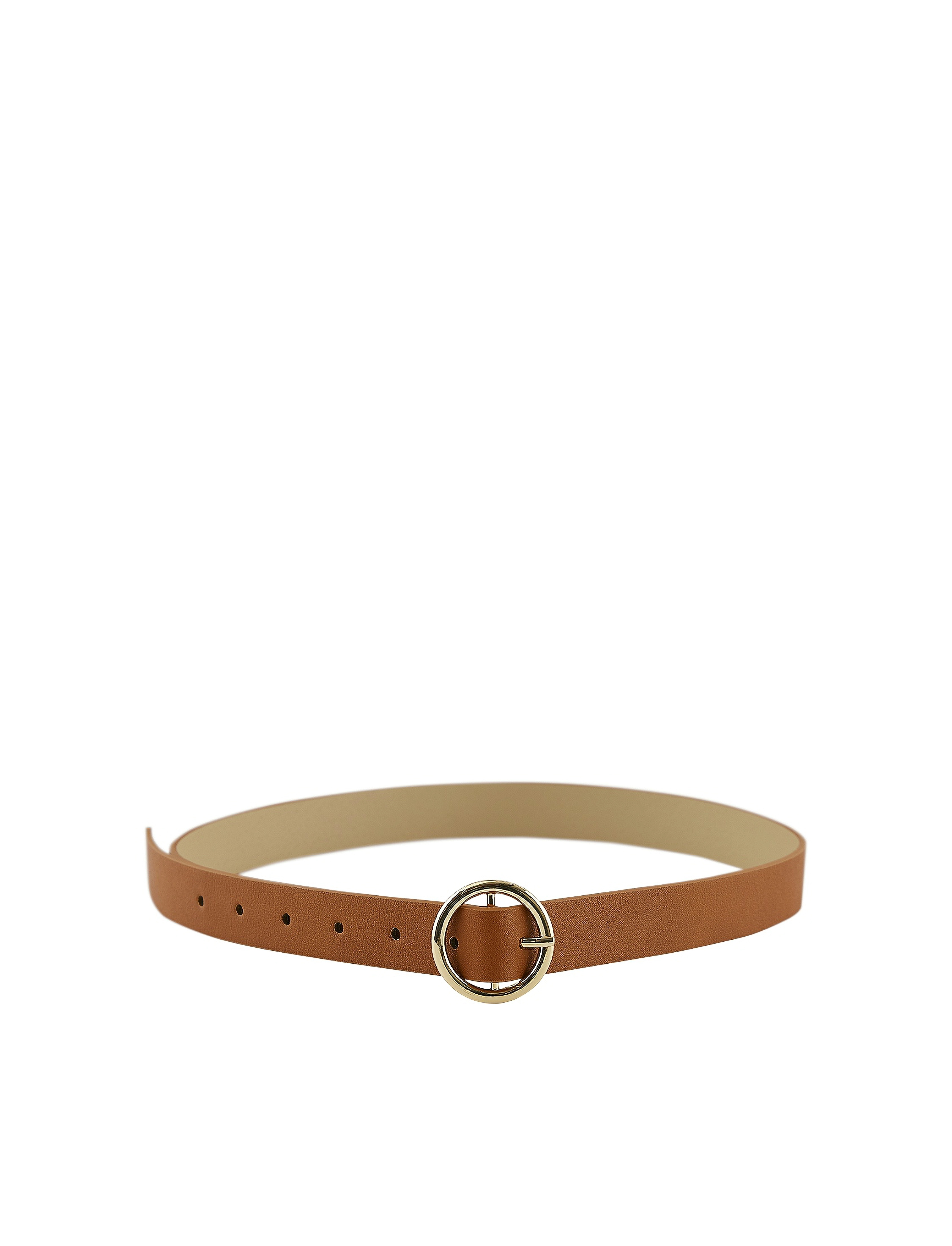 Pieces - PCBONNA JEANS BELT NOOS - vardagsskärp - cognac - 2