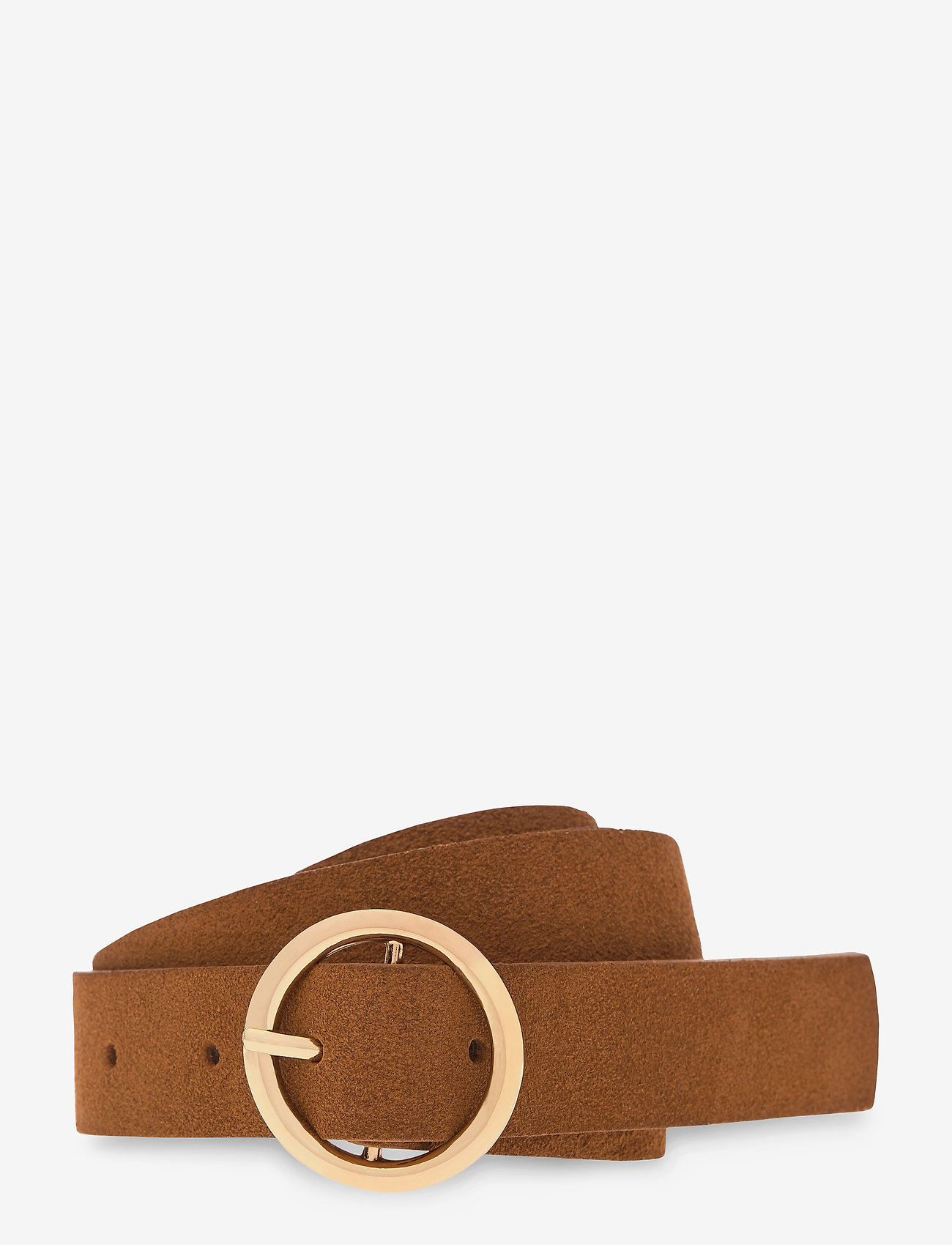Pieces - PCBONNA SUEDE JEANS BELT - cognac - 0