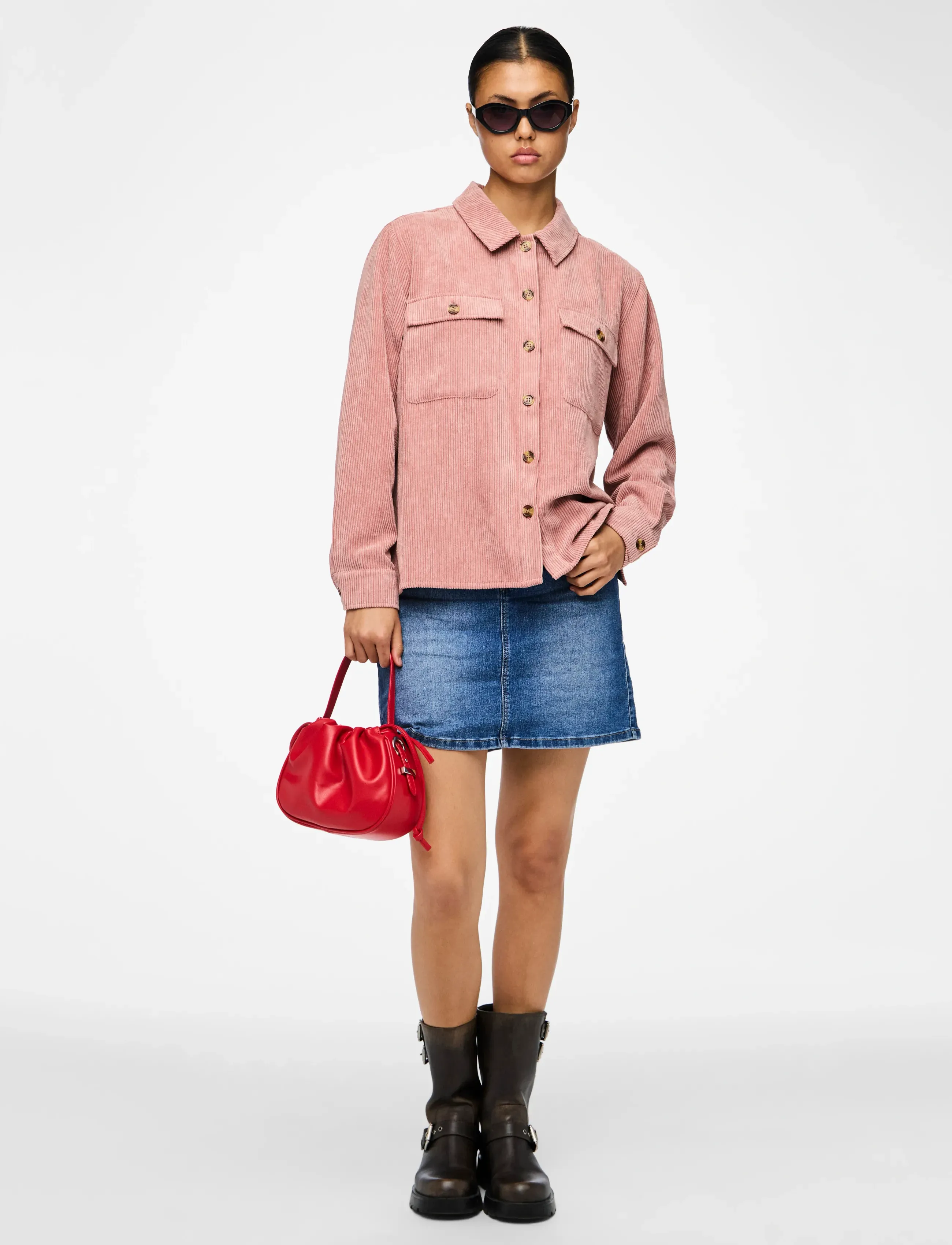 PIECES Pceffi Ls Corduroy Shirt Wvn Noos Bc skjortor dam – bild 6