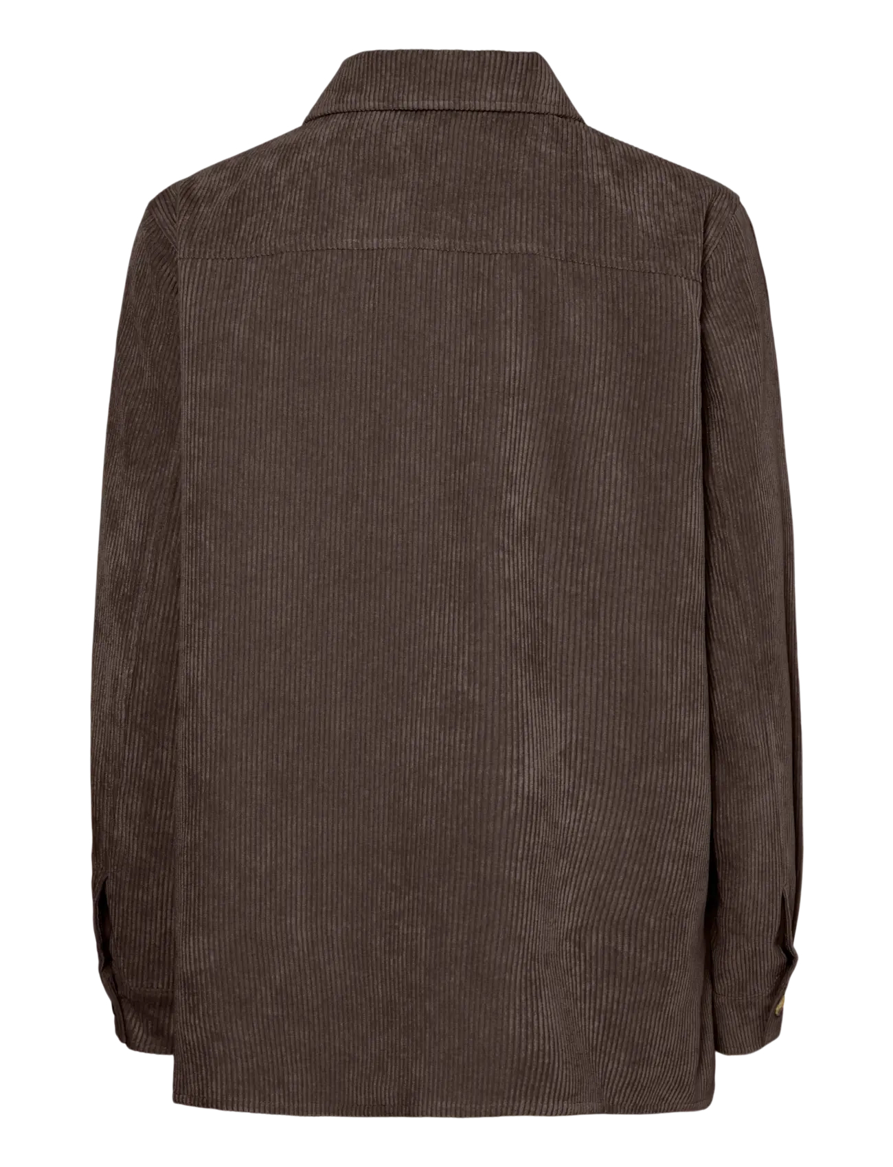 Pieces - PCEFFI LS  CORDUROY SHIRT WVN NOOS BC - overshirts - hot fudge - 2