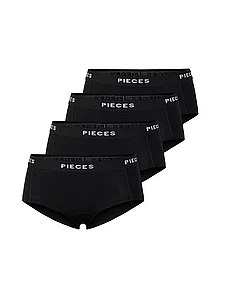 PCLOGO LADY 4 PACK SOLID NOOS BC, Pieces