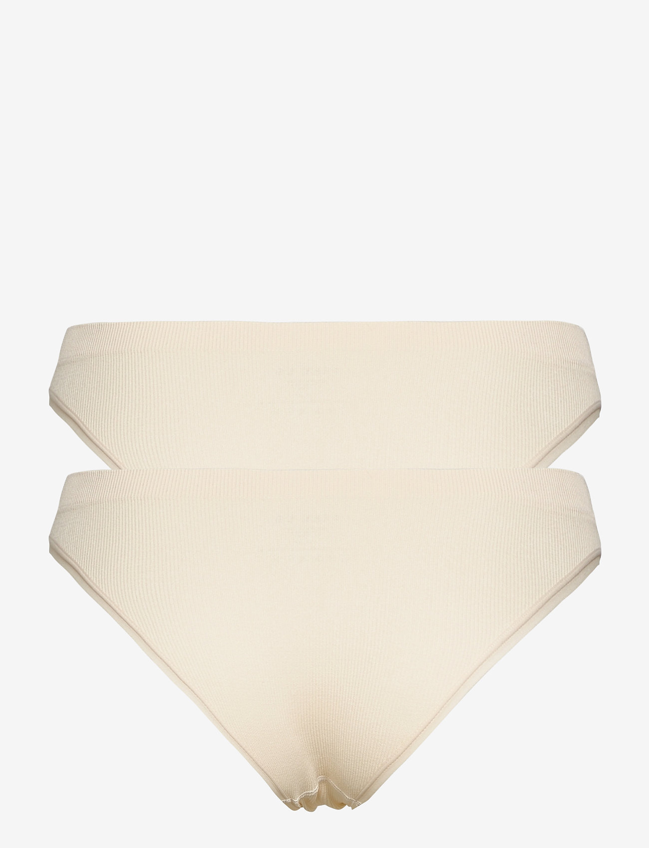 Pieces - PCSYMMI RIB BRIEF 2-PACK  BC - whitecap gray - 2