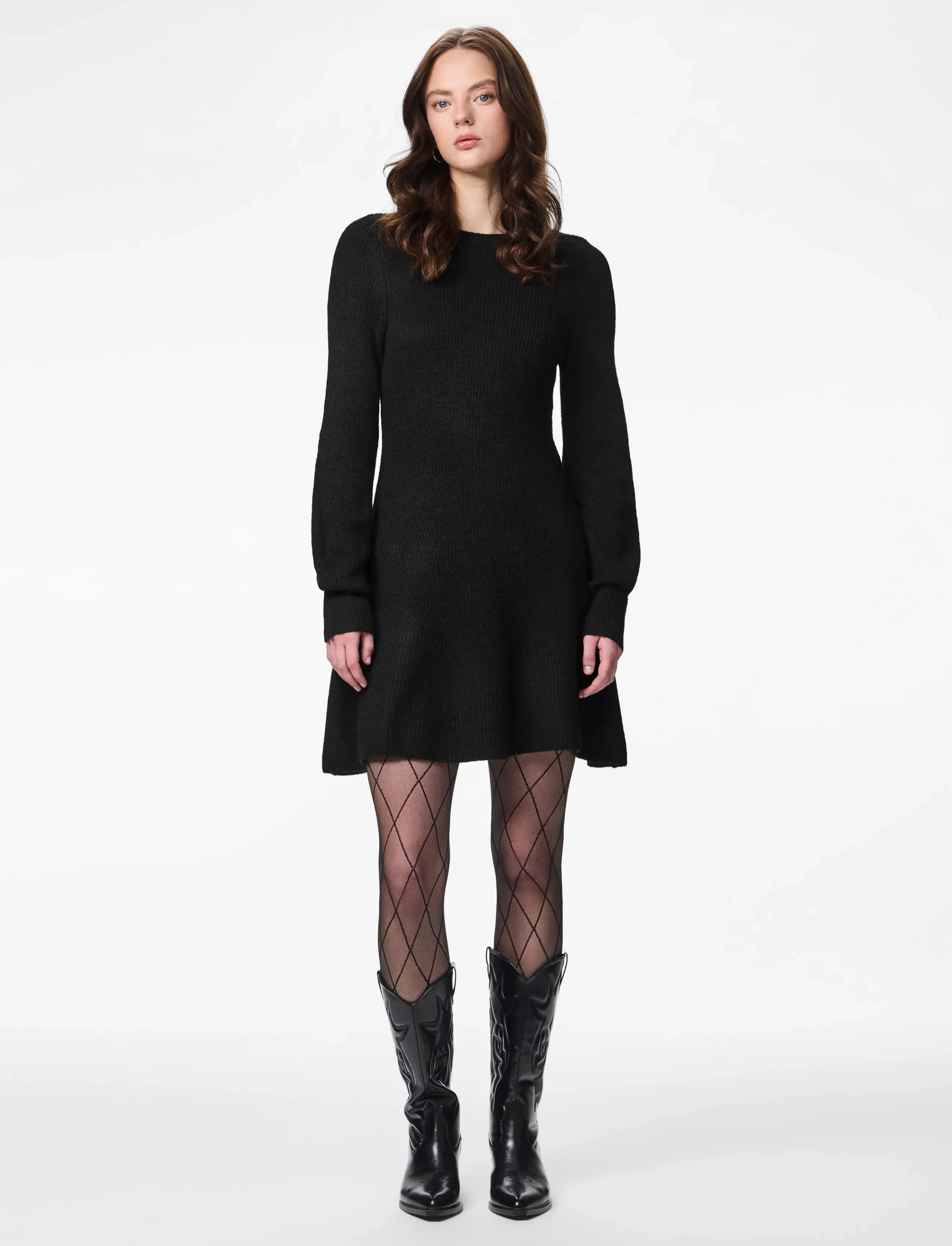 Pieces - PCRABINE TIGHTS NOOS - speciella tillfällen - black - 2