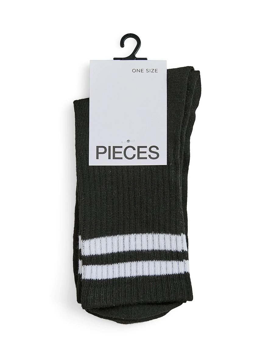 Pieces - PCCALLY SOCKS NOOS - klassikalised sokid - black - 2