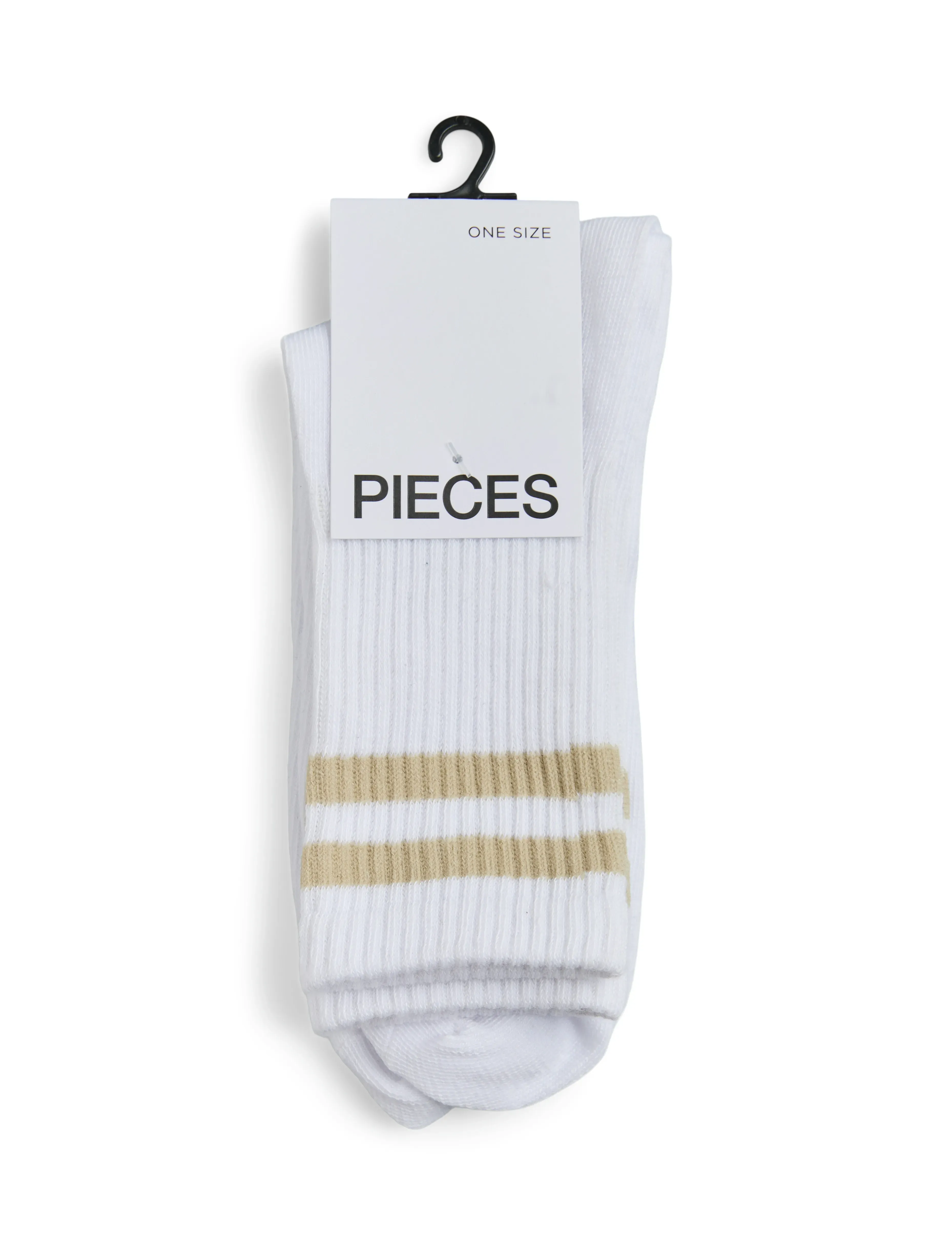 Pieces - PCCALLY SOCKS NOOS - crew-socken - bright white - 2