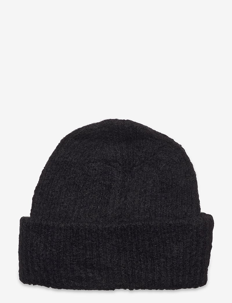 Pieces - PCBERA ALPACA BLEND HOOD NOOS BC - mützen - black - 1