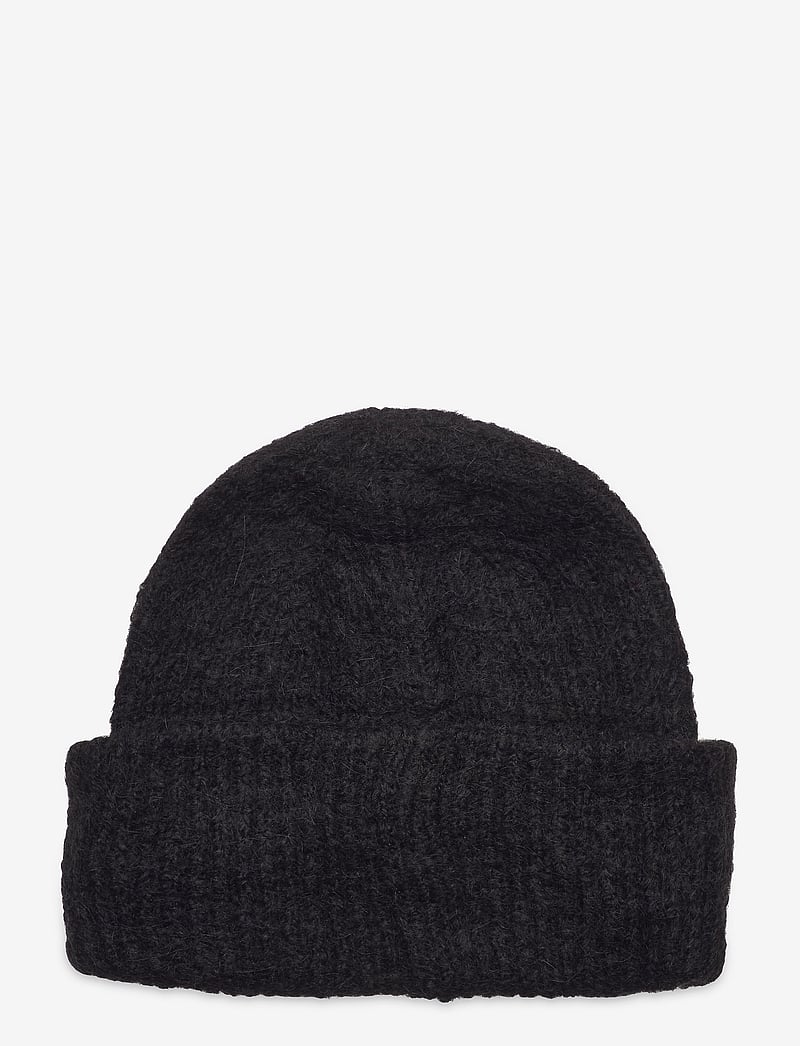 Pieces - PCBERA ALPACA BLEND HOOD NOOS BC - mützen - black - 2