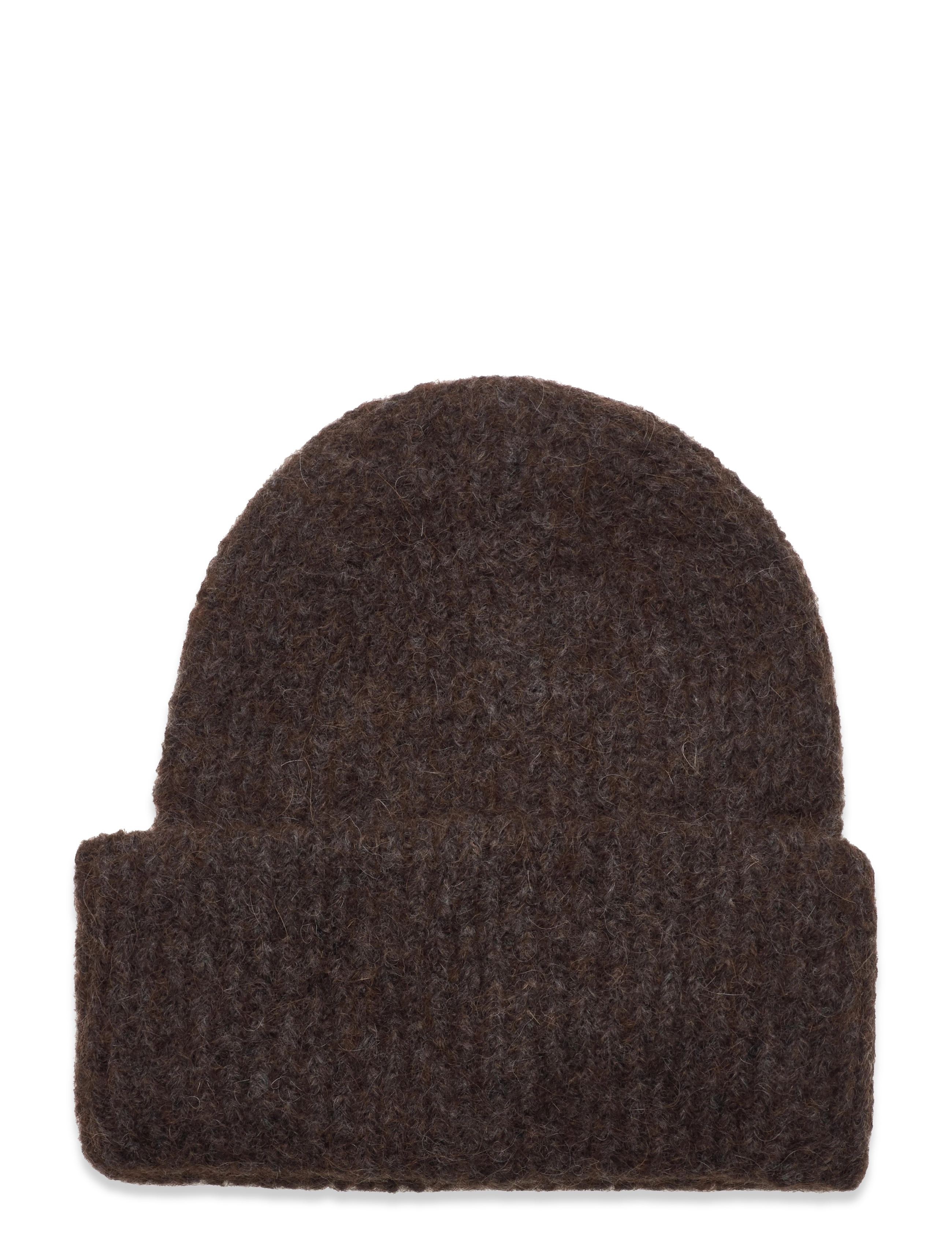 Pieces - PCBERA ALPACA BLEND HOOD NOOS BC - beanies - chicory coffee - 1