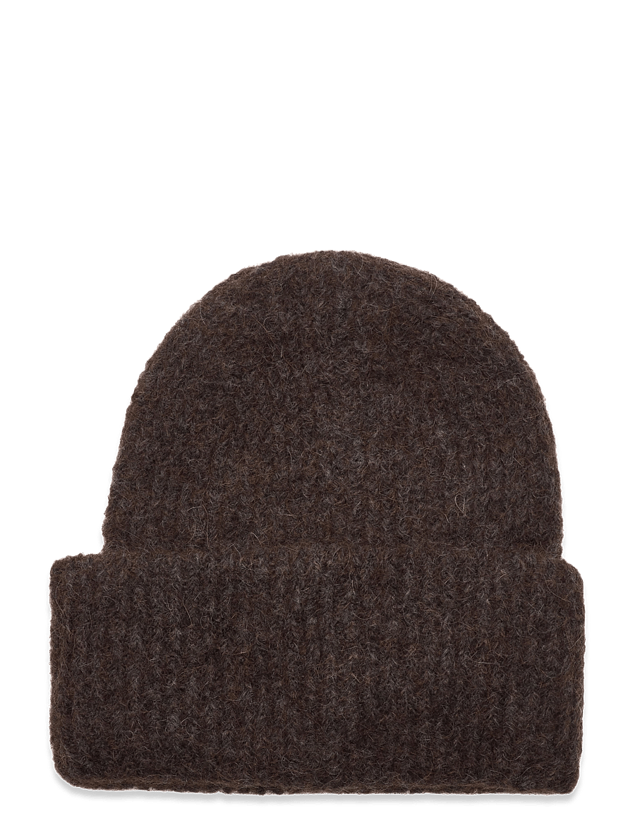 Pieces - PCBERA ALPACA BLEND HOOD NOOS BC - mützen - chicory coffee - 1