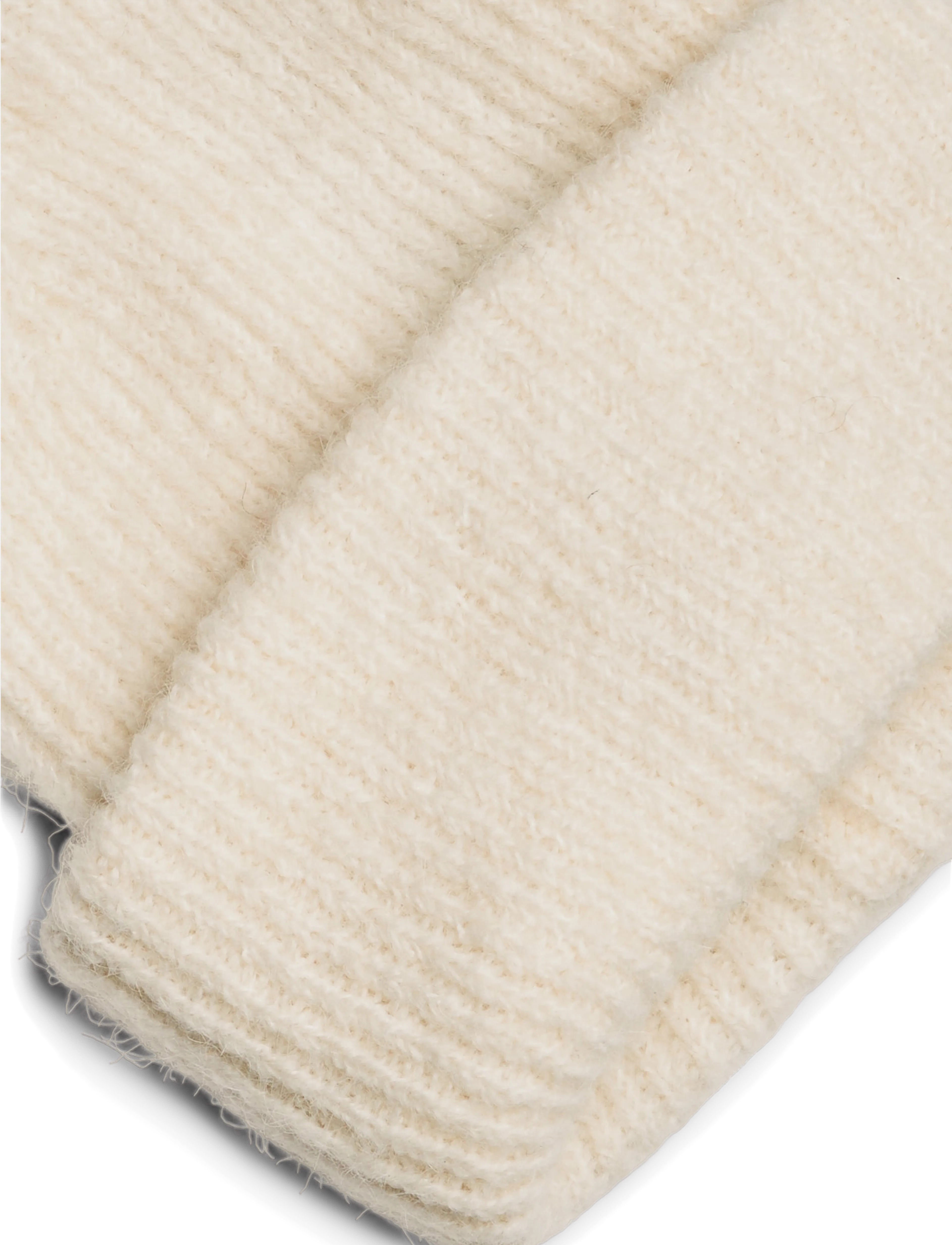 Pieces - PCBERA ALPACA WOOL HOOD NOOS - mützen - cloud dancer - 3