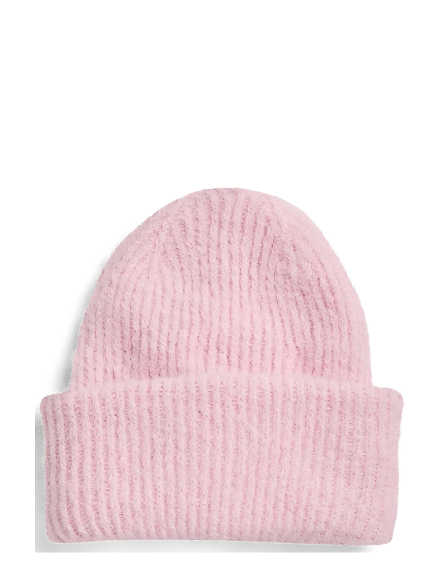 Pieces - PCBERA ALPACA BLEND HOOD NOOS BC - mützen - roseate spoonbill - 0