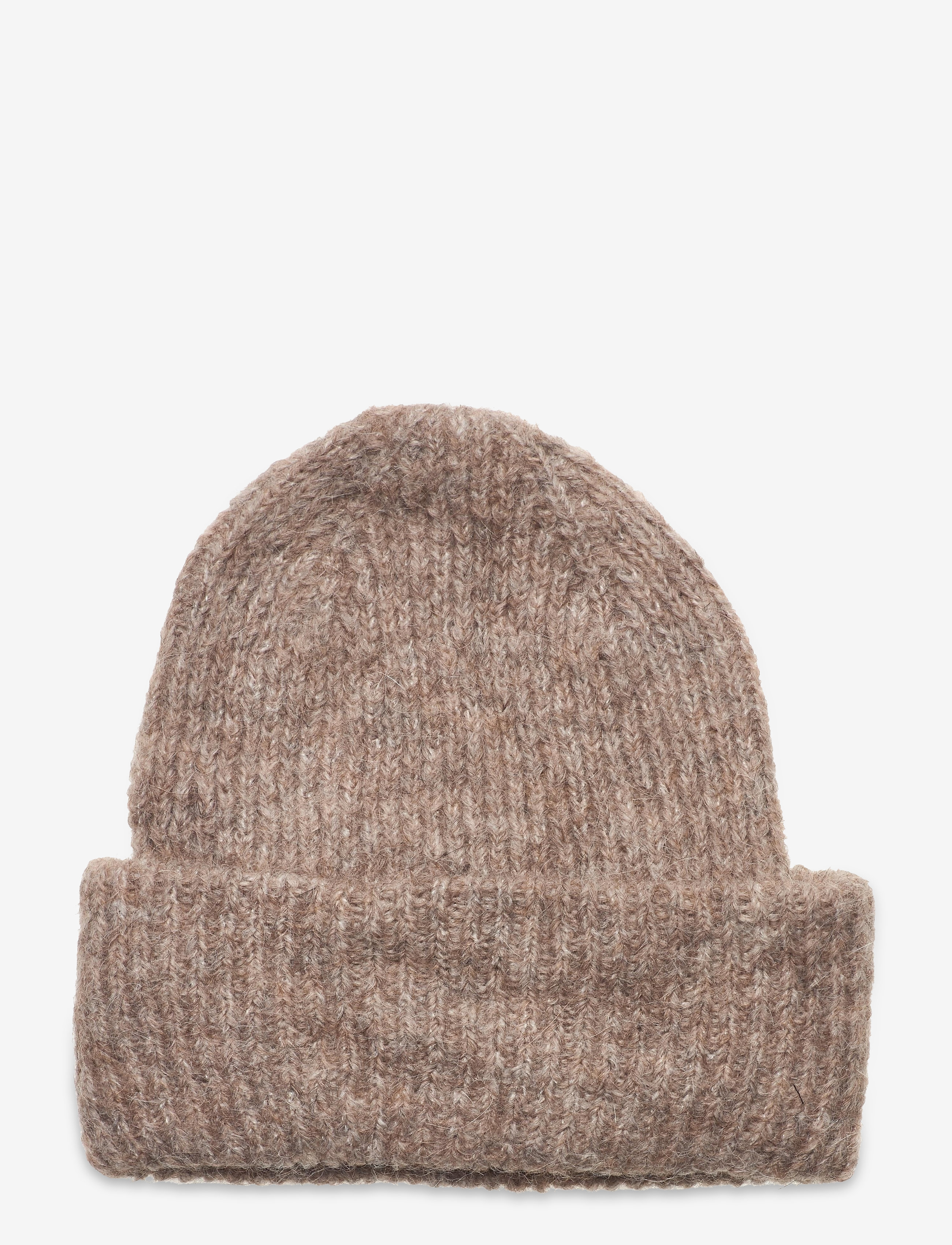 Pieces - PCBERA ALPACA BLEND HOOD NOOS BC - beanies - silver mink - 1