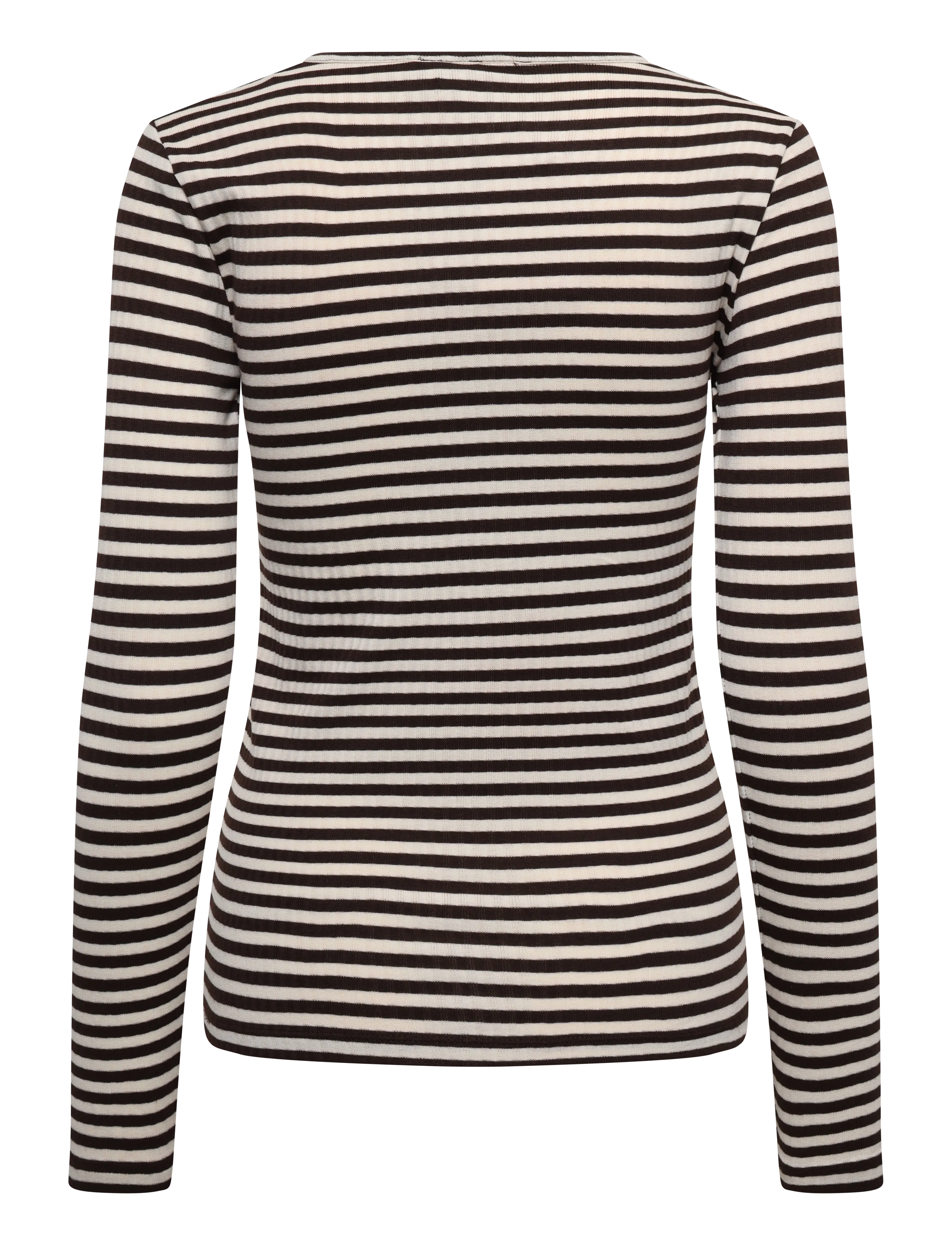 Pieces - PCLAYA LS TOP JRS NOOS - hot fudge - 1