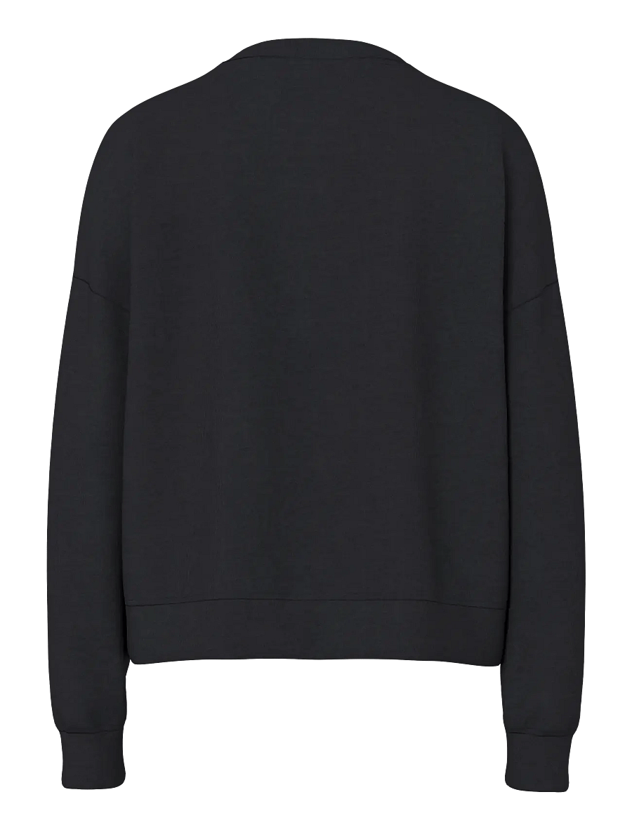 Pieces - PCCHILLI LS SWEAT NOOS BC - sweatshirts - black - 2