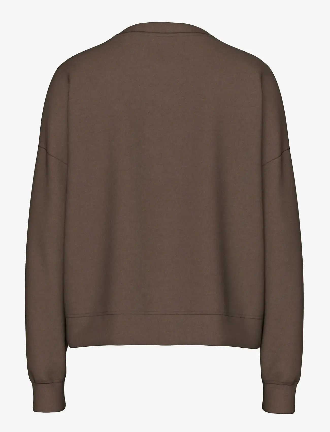 Pieces - PCCHILLI LS SWEAT NOOS BC - vardagsstil - hot fudge - 2