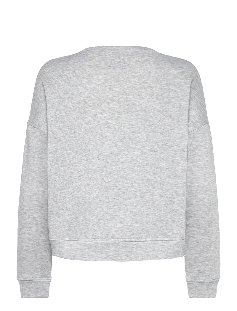 Pieces - PCCHILLI LS SWEAT NOOS BC - vardagsstil - light grey melange - 2