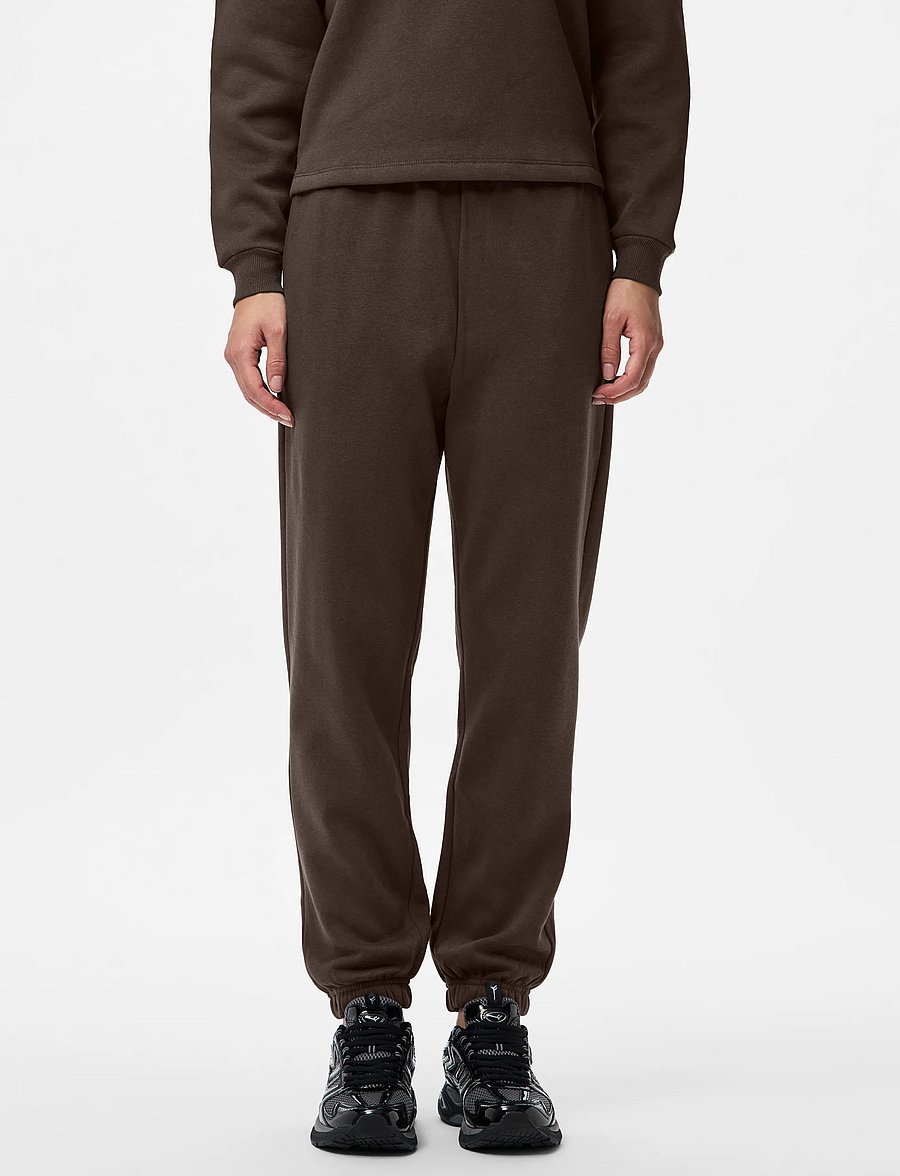Pieces - PCCHILLI HW SWEAT PANTS NOOS BC - hverdags stil - hot fudge - 0