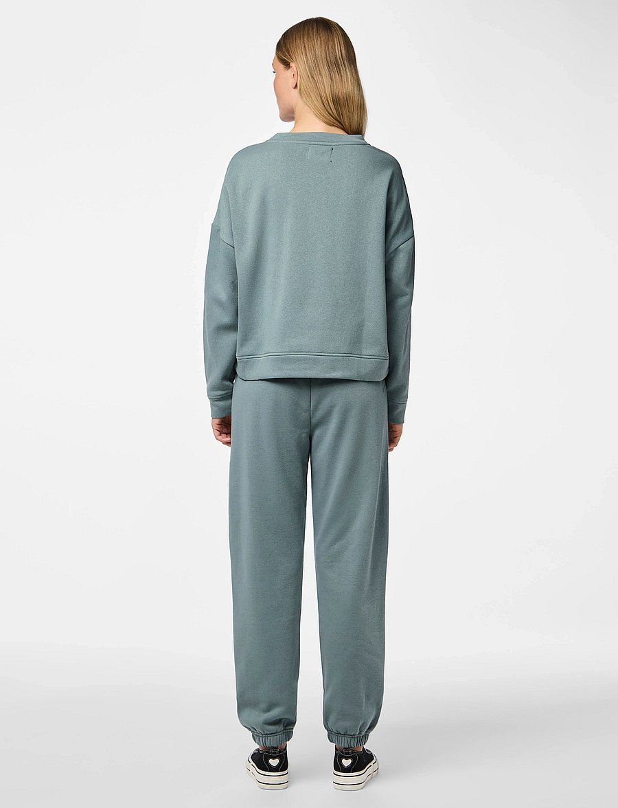 Pieces - PCCHILLI HW SWEAT PANTS NOOS BC - alltags-style - trooper - 3