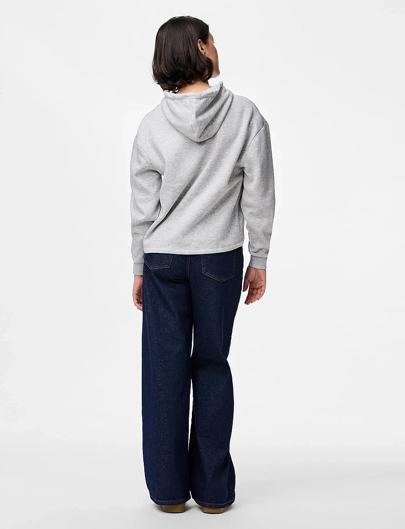 Pieces - PCCHILLI LS HOODIE NOOS BC - hettegensere - light grey melange - 3