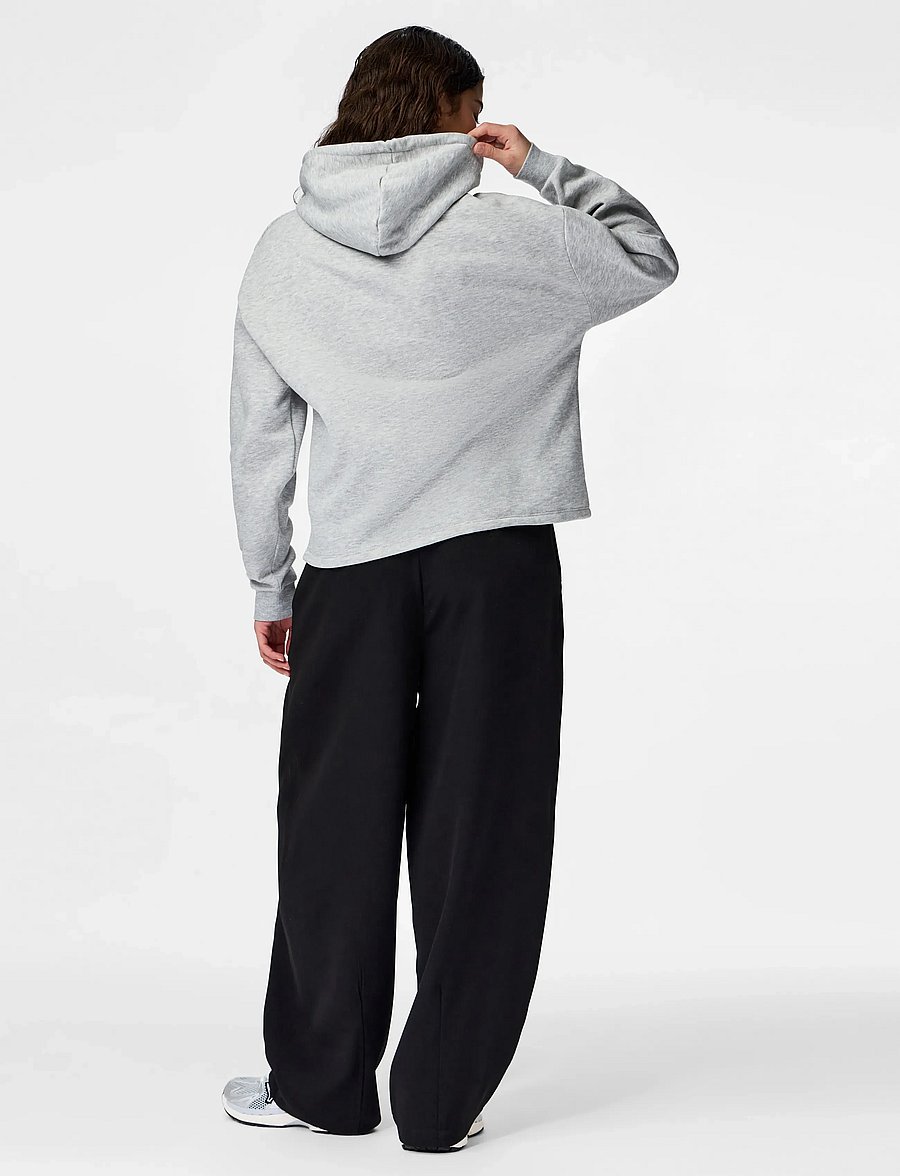 Pieces - PCCHILLI LS HOODIE NOOS BC - kapuzenpullover - light grey melange - 3