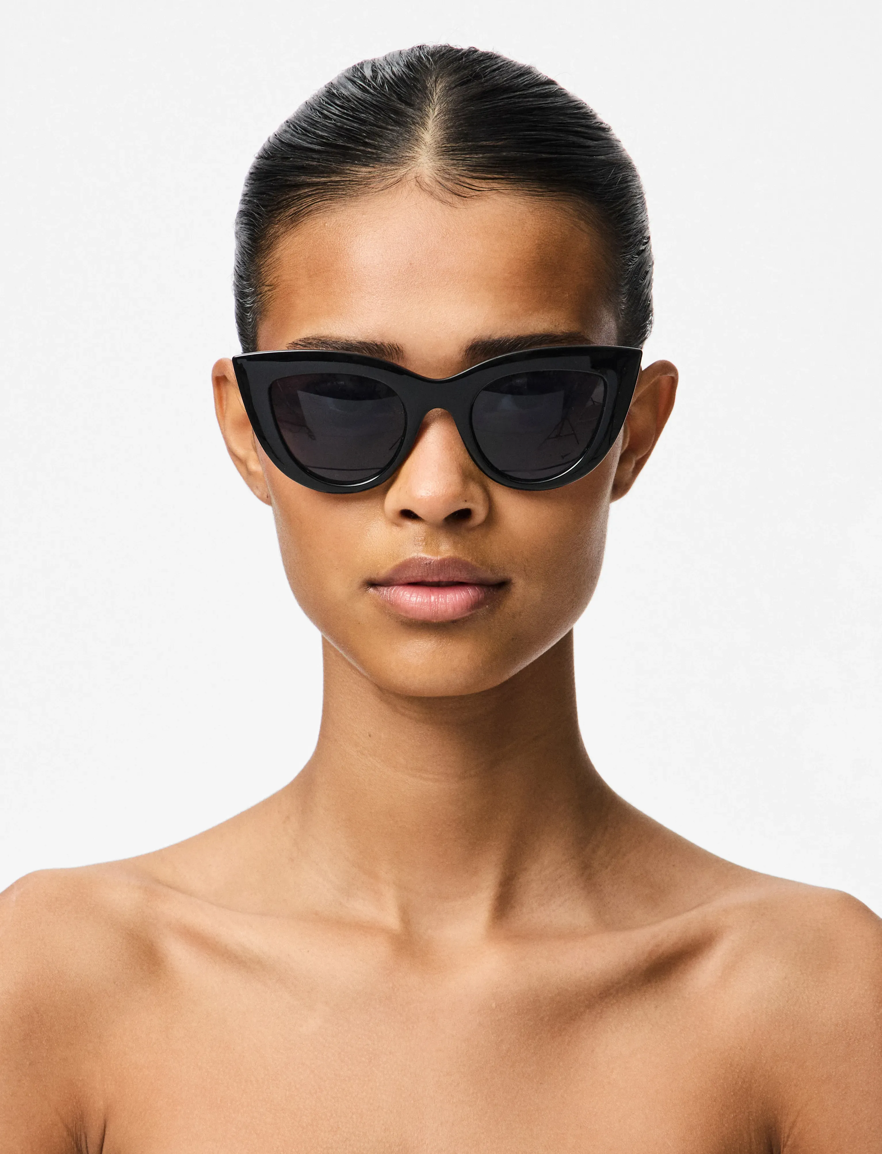 Pieces PCDONAI SUNGLASSES NOOS BC - Sonnenbrillen - BLACK / black