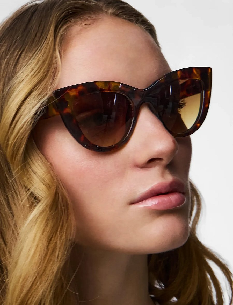 Pieces - PCDONAI SUNGLASSES BC - kassisilma-päikeseprillid - black - 4