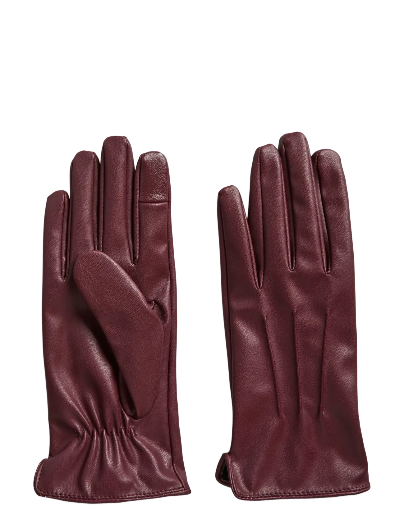 Pieces Pccellie Smart Gloves Noos Wb, Kvinder, Smarte Handsker, Bordeaux, Str: L