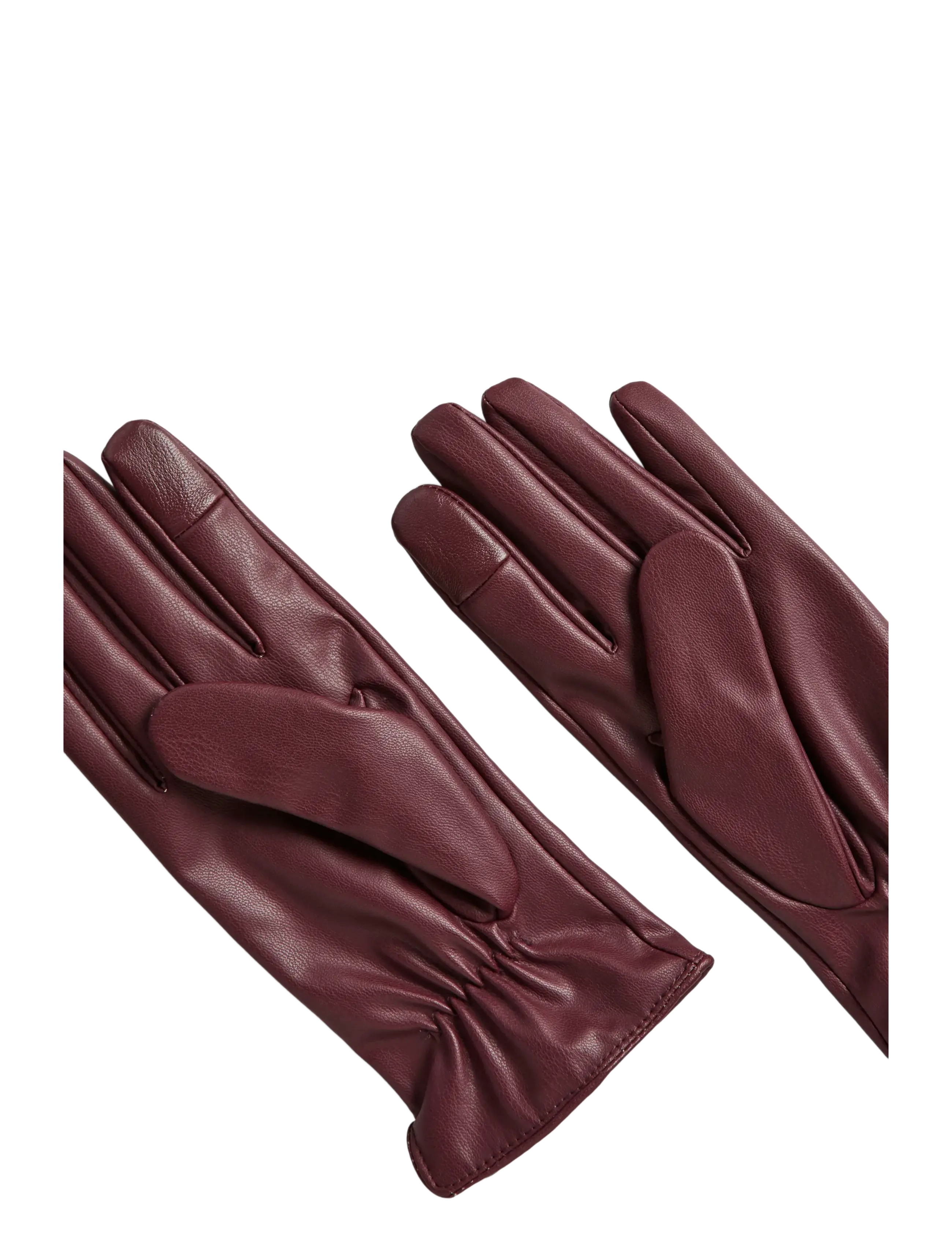 Pieces - PCCELLIE SMART GLOVES NOOS WB - accessoarer - tawny port - 1