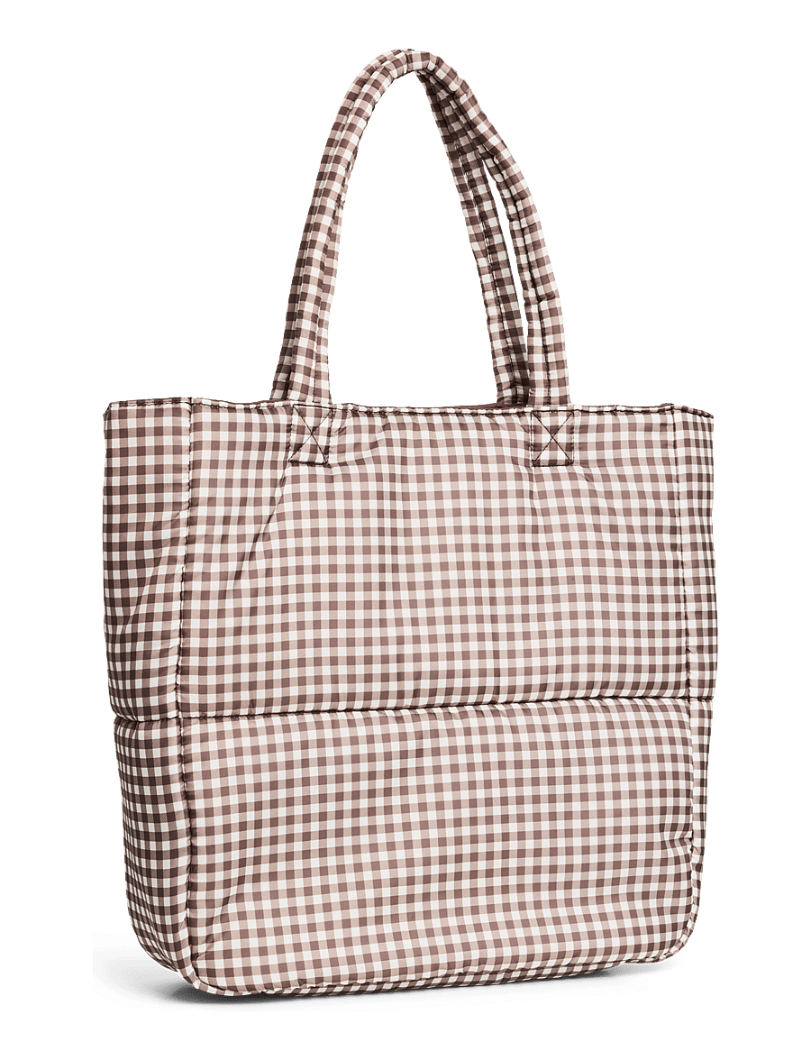 Pieces - PCFULLA PADDED SHOPPER - tote bags - chicory coffee - 0