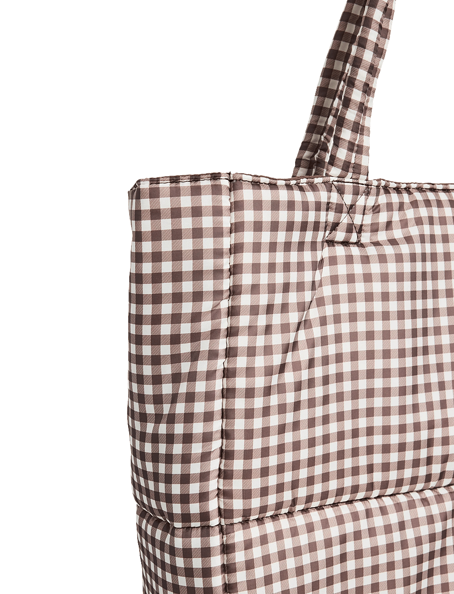 Pieces - PCFULLA PADDED SHOPPER - tote bags - chicory coffee - 2