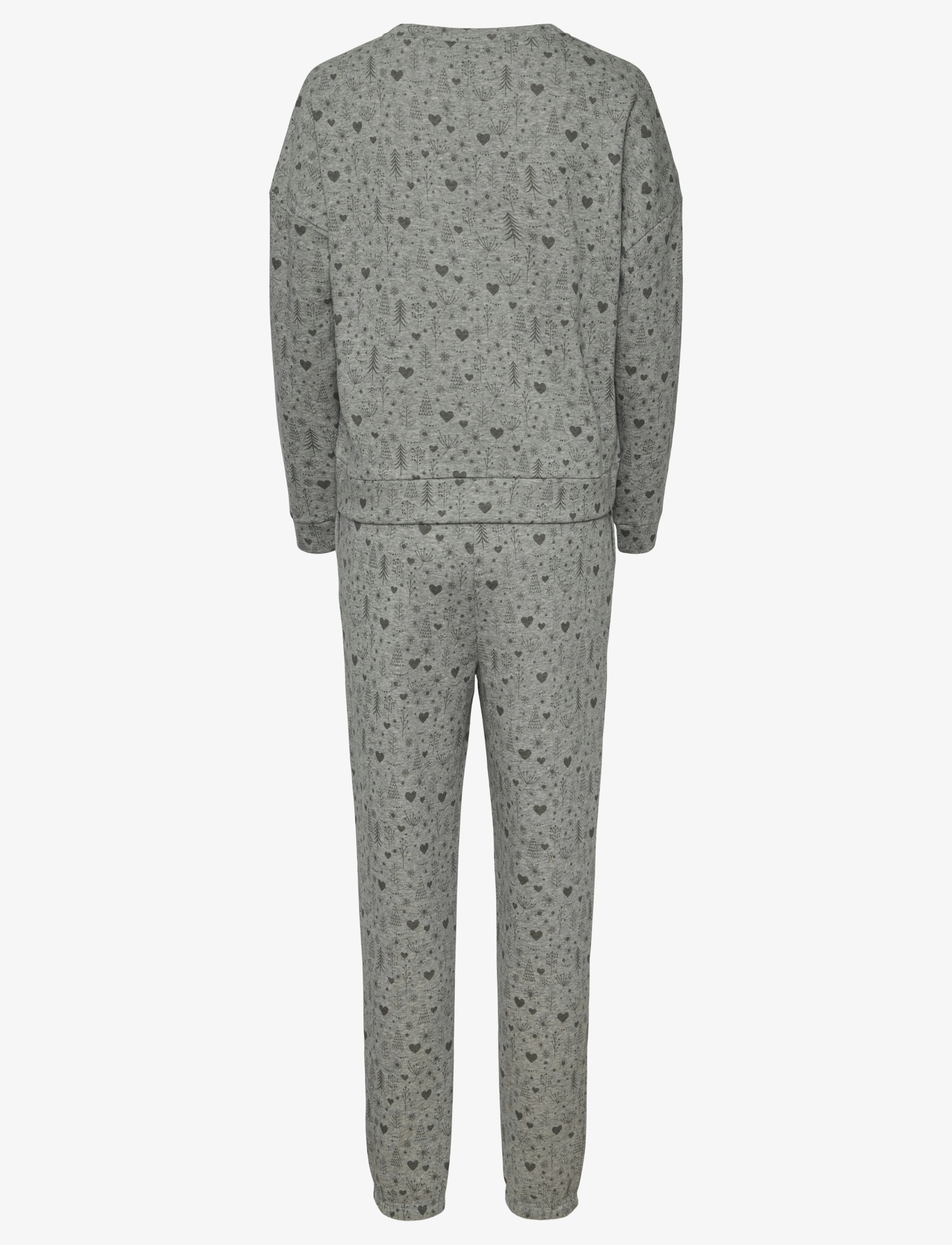 Pieces - PCXMAS CHILLI SWEAT SET JRS BC - geburtstagsgeschenke - light grey melange - 1