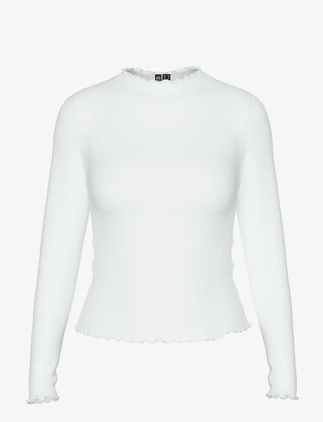Pieces - PCNICCA LS TOP JRS NOOS - pikkade varrukatega alussärgid - bright white - 1