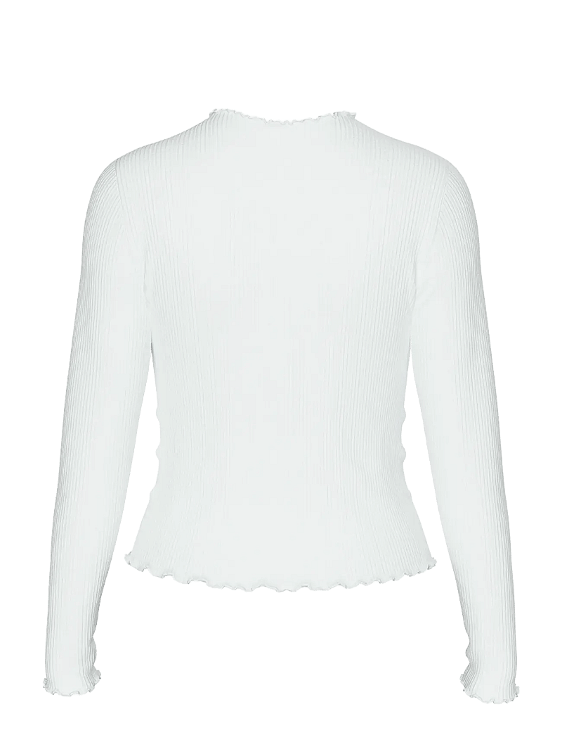 Pieces - PCNICCA LS TOP JRS NOOS - pikkade varrukatega alussärgid - bright white - 2