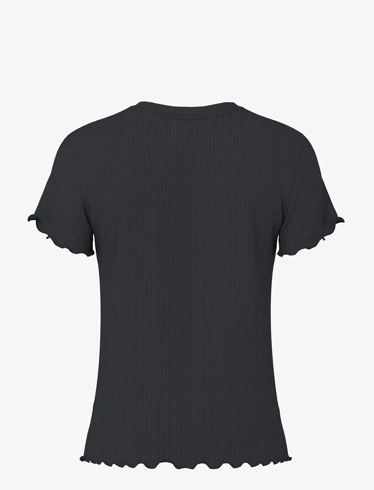 Pieces - PCNICCA SS O-NECK TOP JRS NOOS - t-skjorter - black - 2