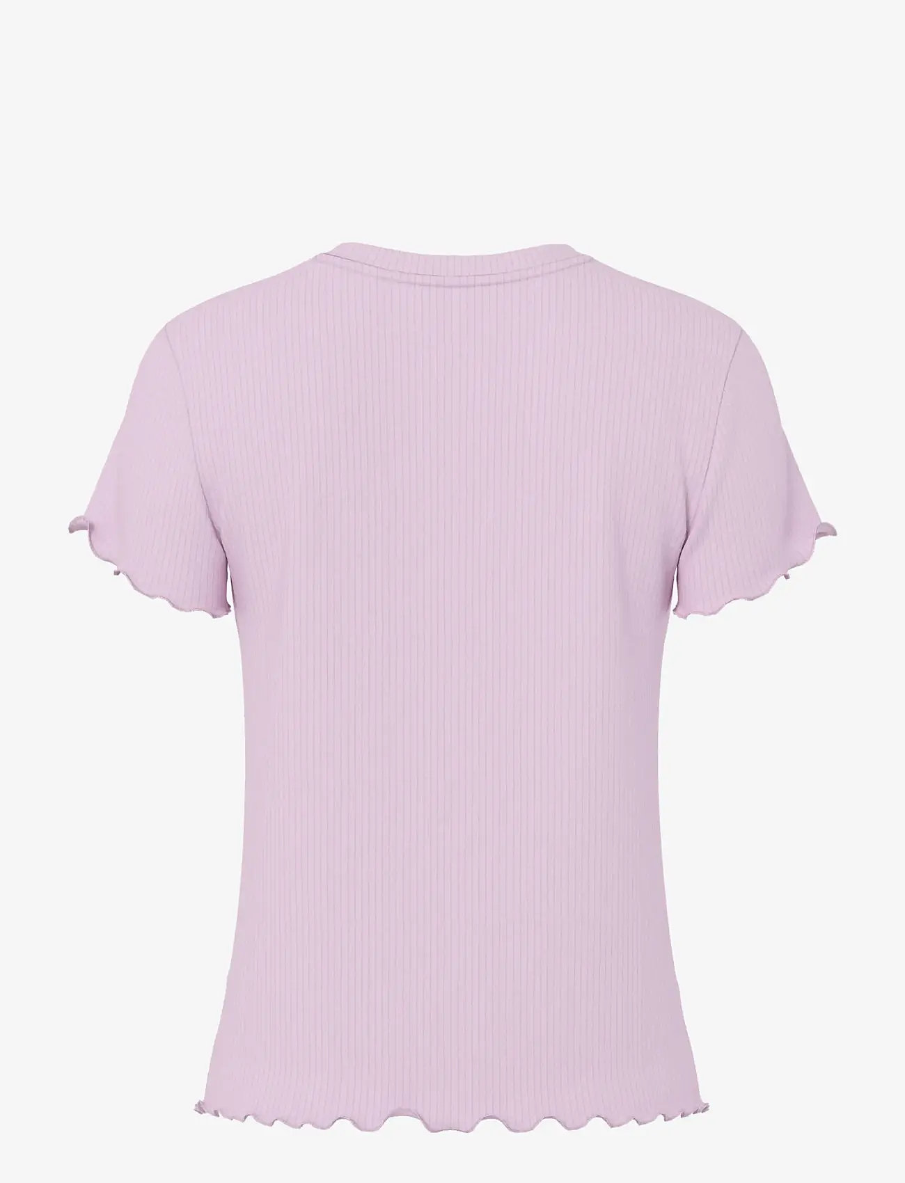 Pieces - PCNICCA SS O-NECK TOP JRS NOOS - t-shirts - winsome orchid - 2