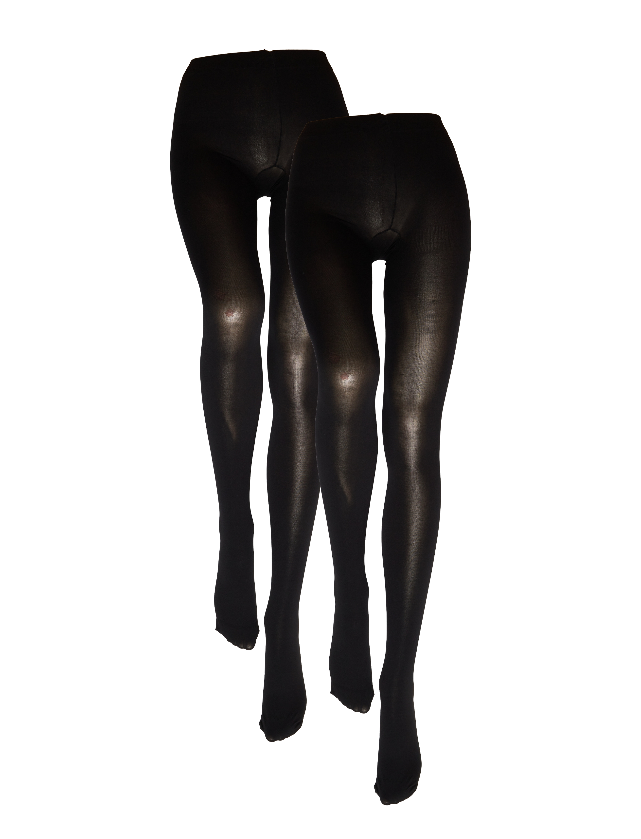 Pieces - PCNEW NIKOLINE 90 DEN TIGHTS 2 PACK NOOS - die niedrigsten preise - black - 5