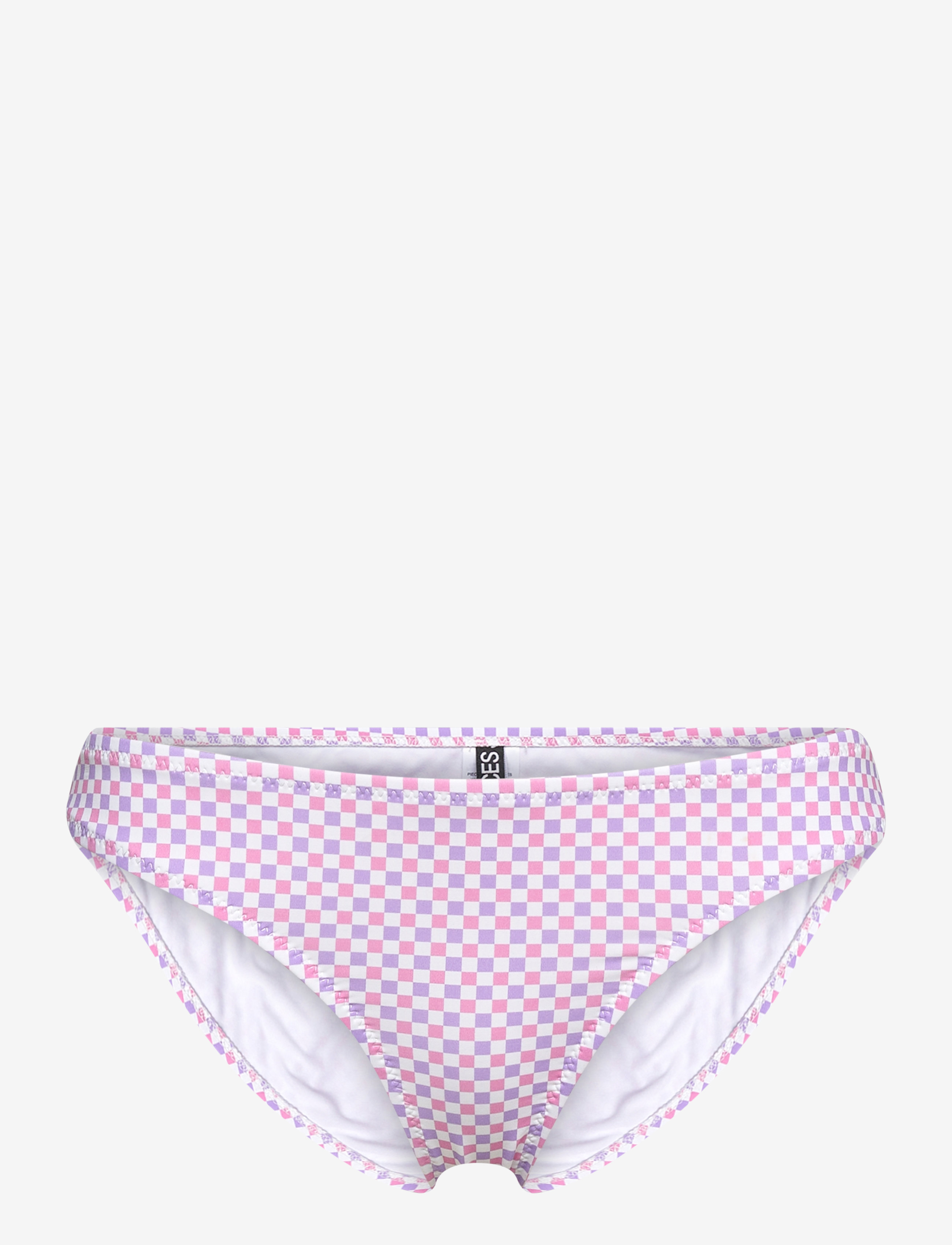 Pieces PCVANESSA BIKINI BRIEF SWW - Badetøj - BRIGHT WHITE / multi