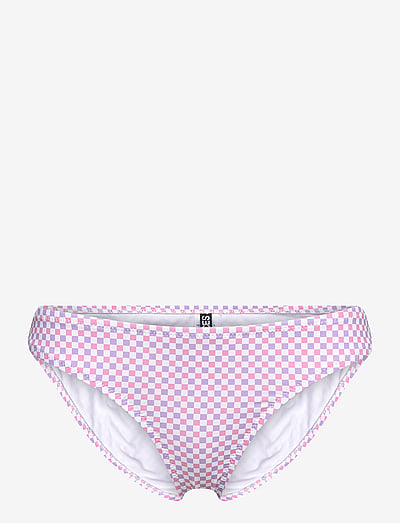 Pieces PCVANESSA BIKINI BRIEF SWW - Bikinitrosor - BRIGHT WHITE / multi