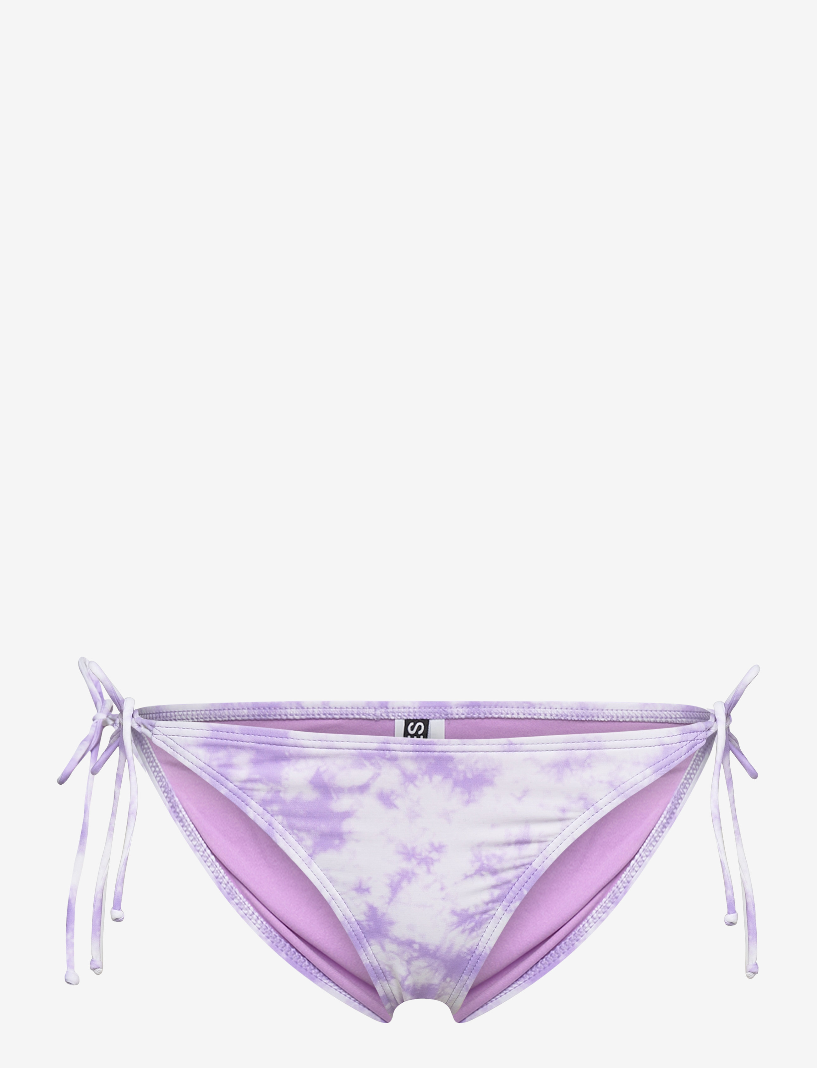Pieces PCVILMA BIKINI BRIEF SWW - Bademode - BRIGHT WHITE / purple