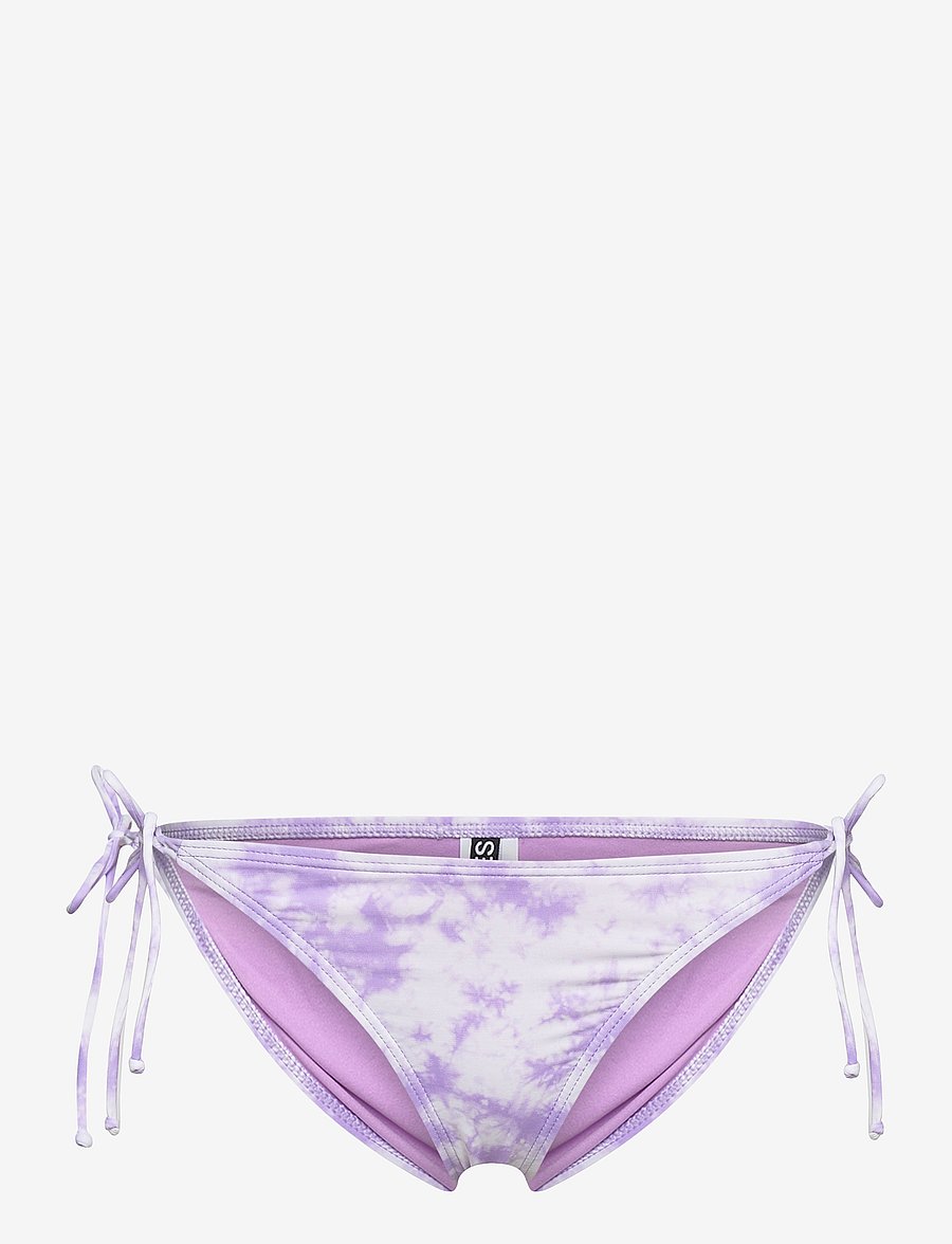 Pieces - PCVILMA BIKINI BRIEF SWW - bikini z wiązaniami po bokach - bright white - 1