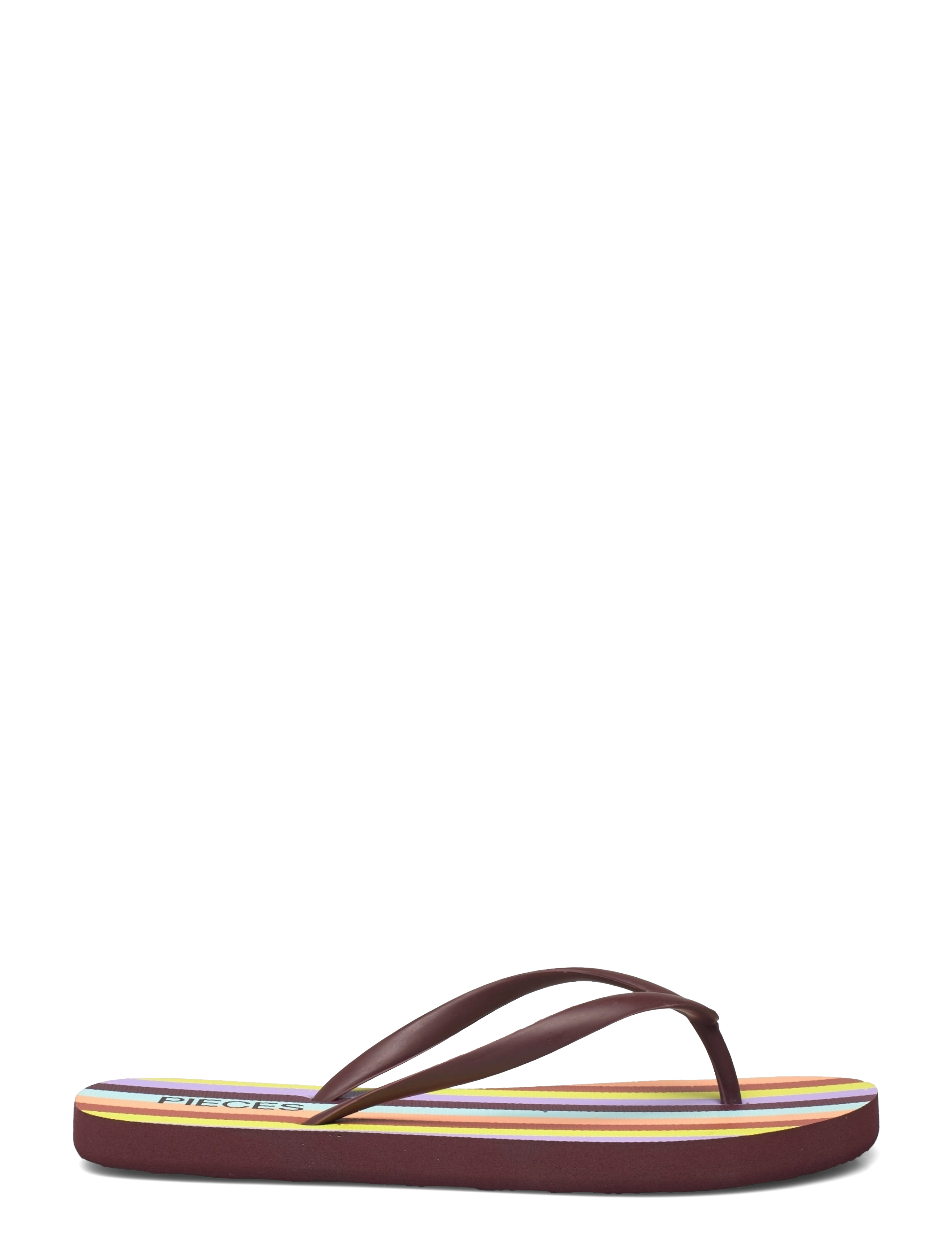 Pieces - PCVERA FLIP FLOPS - bitter chocolate - 1