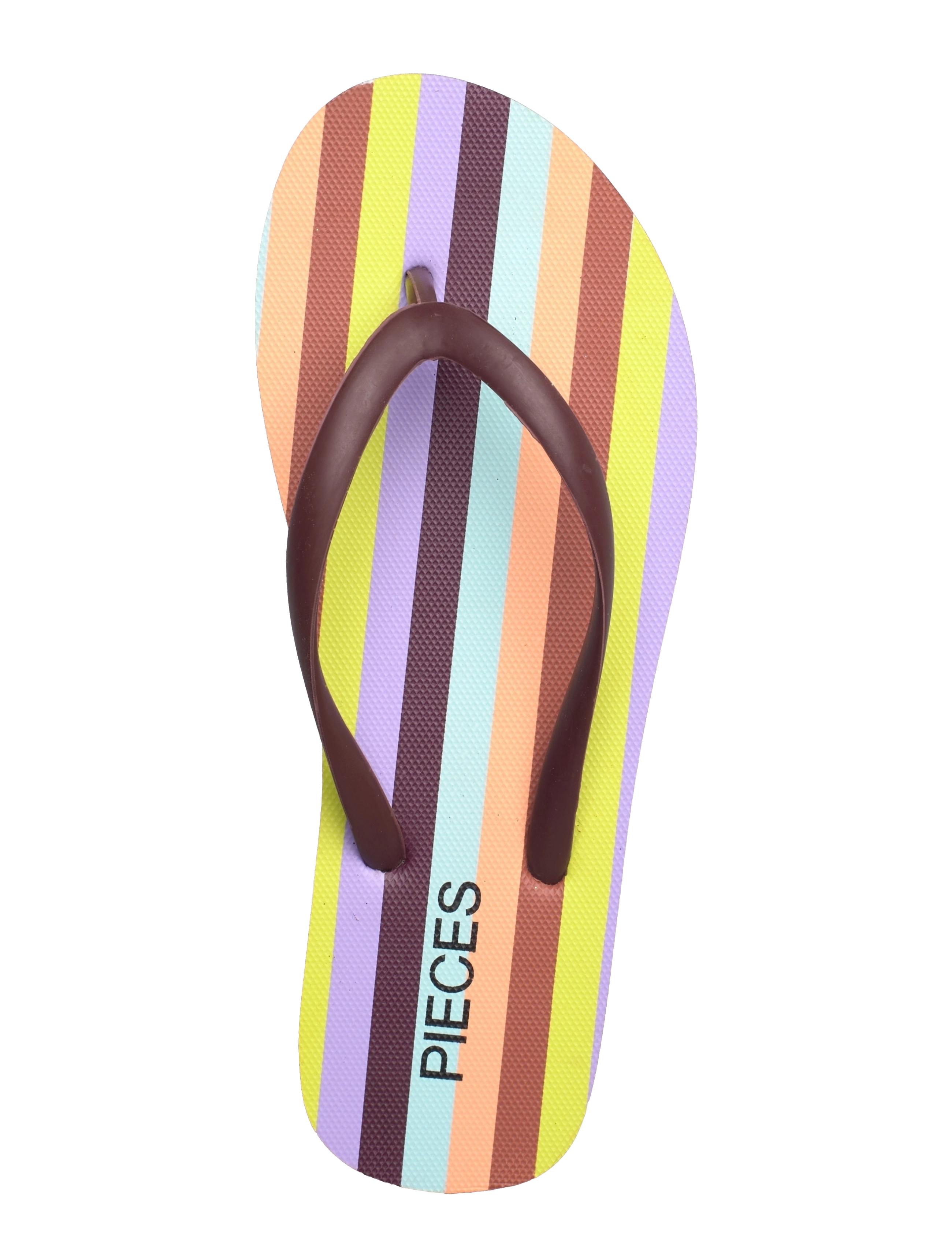 Pieces - PCVERA FLIP FLOPS - bitter chocolate - 3