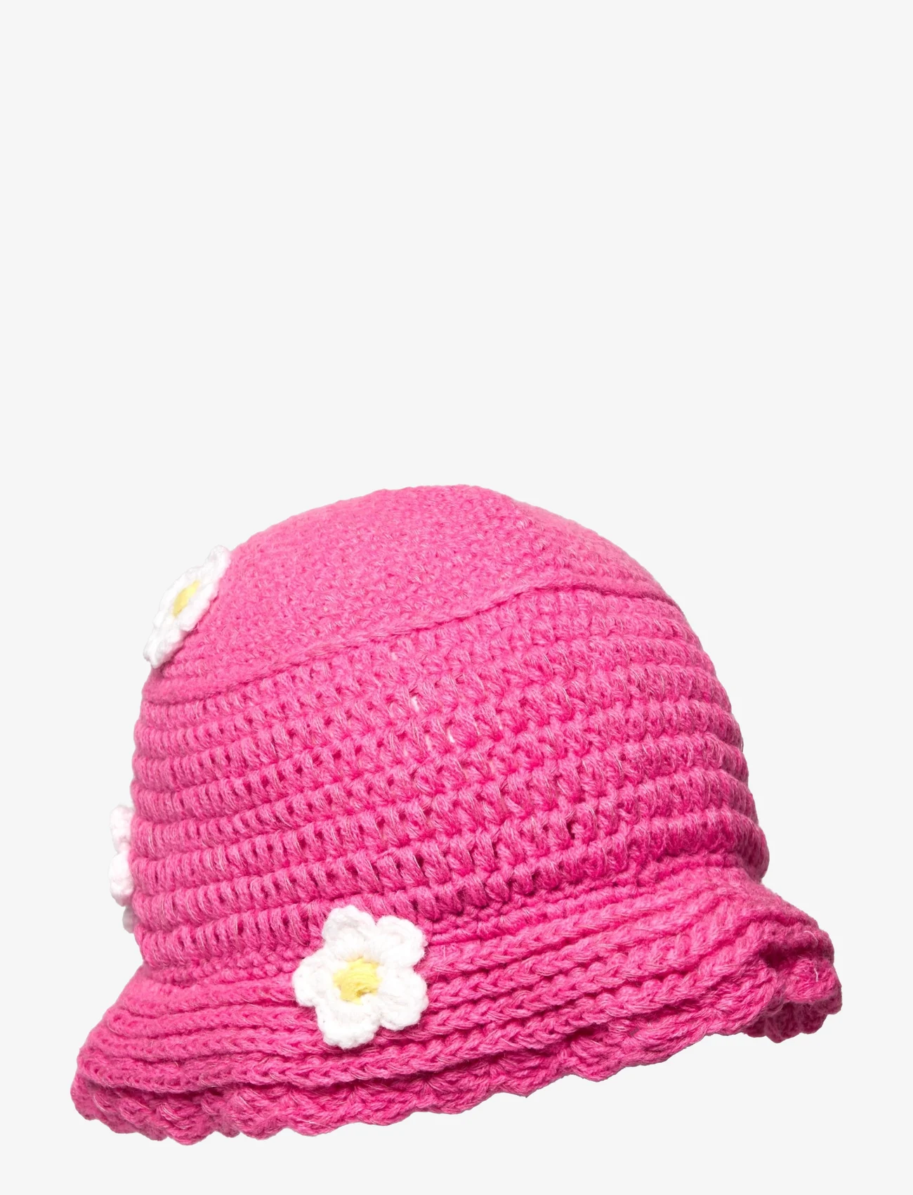 Pieces - PCVIOLETTA KNITTED BUCKET HAT SWW - mažiausios kainos - old rose - 0