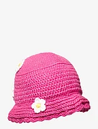 PCVIOLETTA KNITTED BUCKET HAT SWW - OLD ROSE