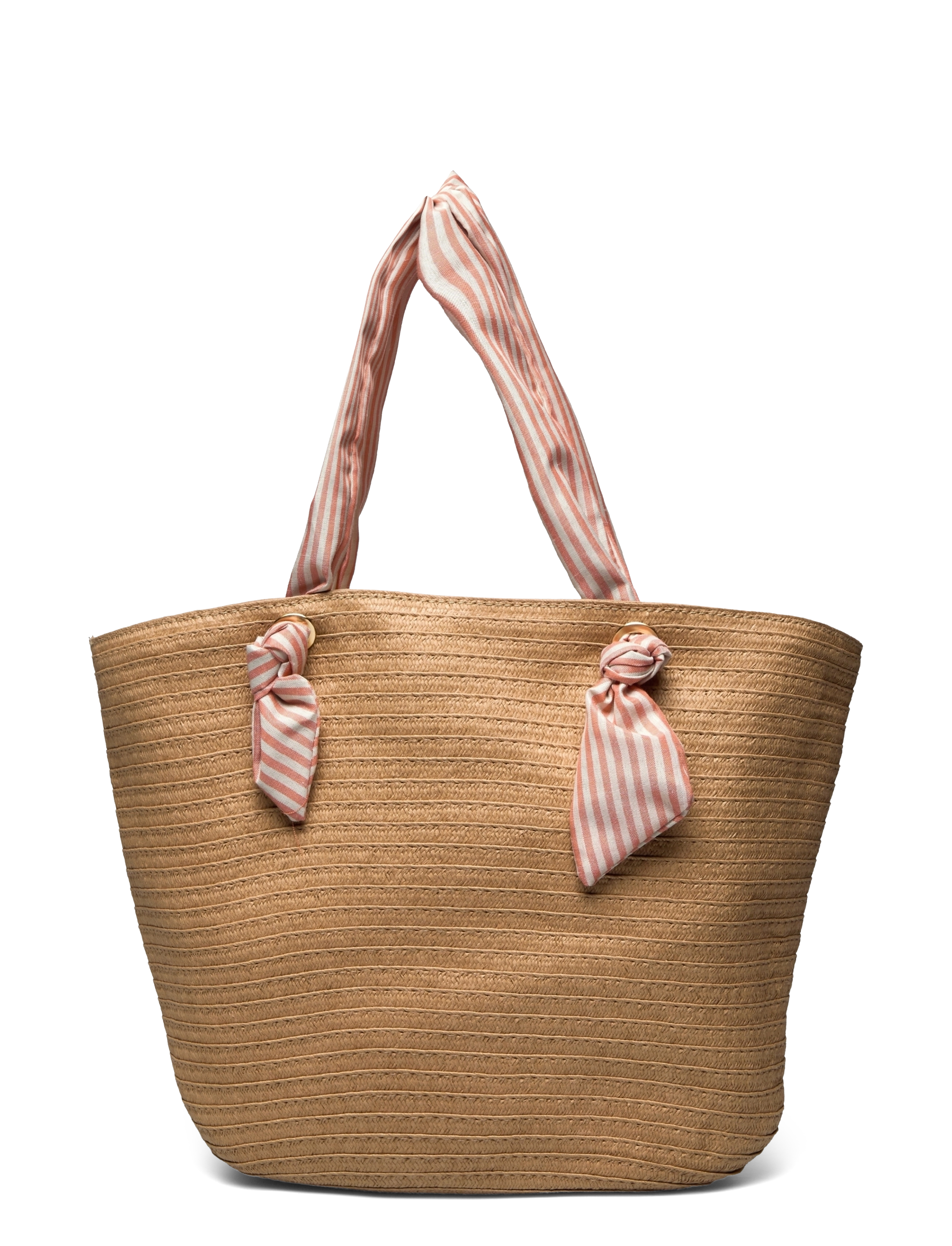 Pieces - PCVILLA BASKET SCARF SHOPPER SWW - nature - 1