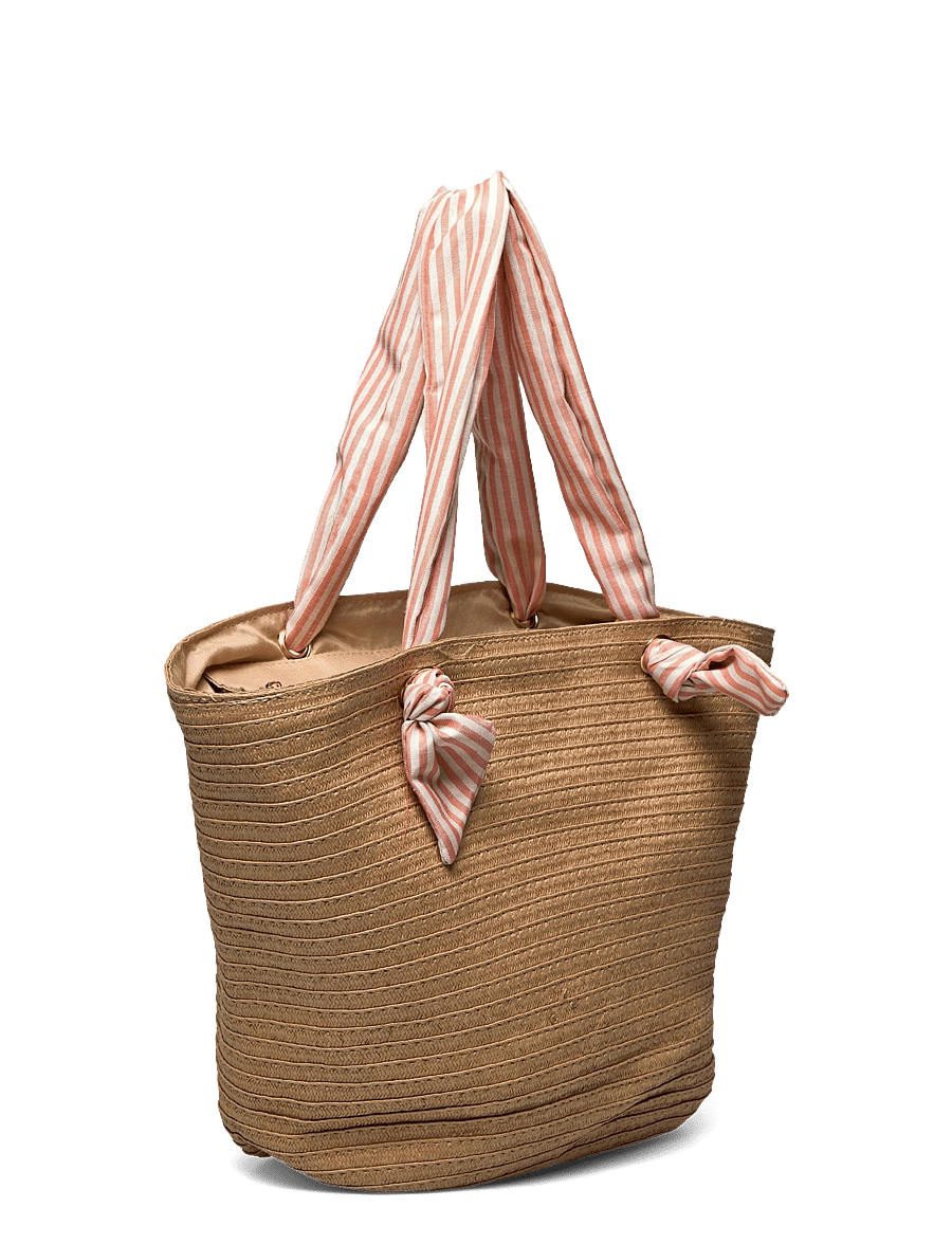 Pieces - PCVILLA BASKET SCARF SHOPPER SWW - nature - 2