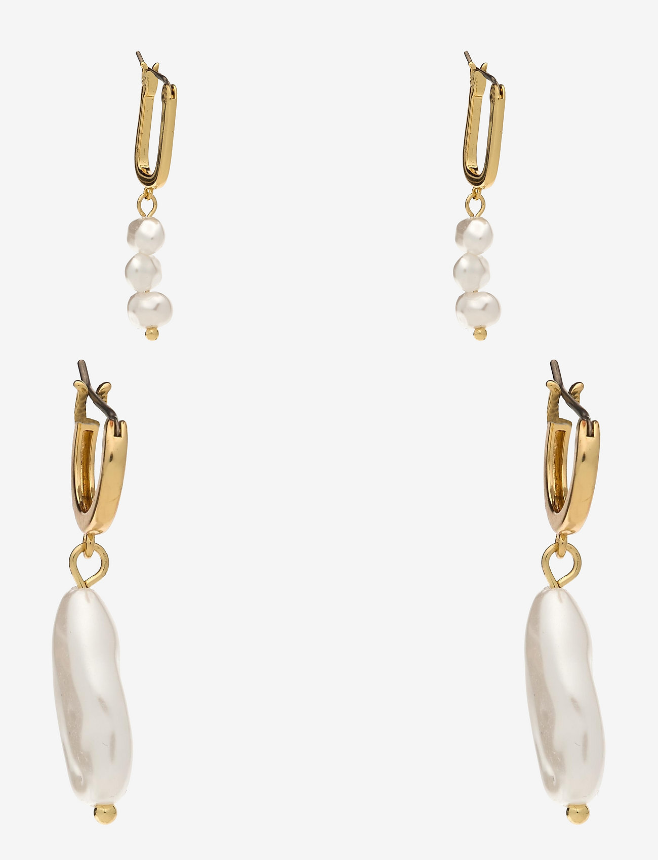FPDILA 2-PACK EARRING PLATED D2D - GOLD COLOUR