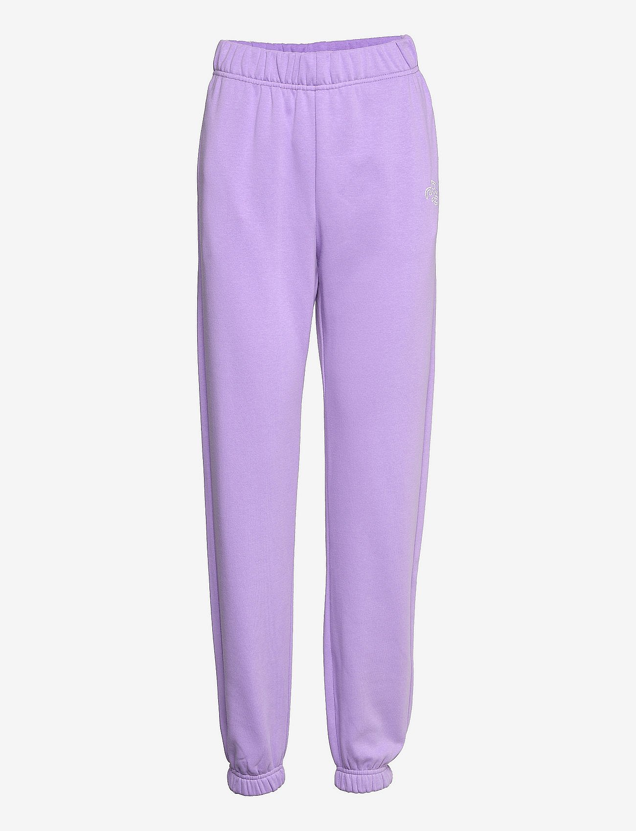 PCLOGO EMB HW SWEAT PANTS D2D - SUNLIT ALLIUM