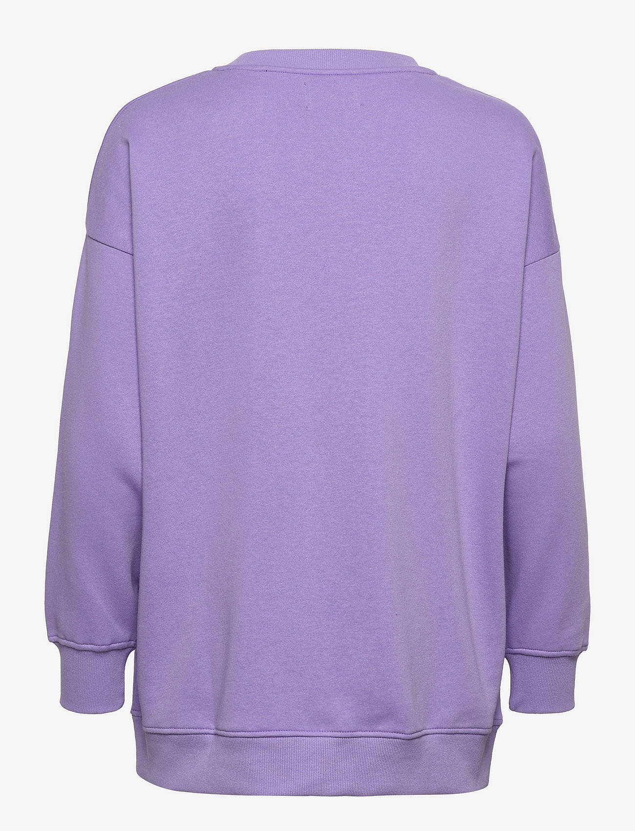 Pieces - PCLOGO EMB OVERSIZED SWEAT D2D - sunlit allium - 1