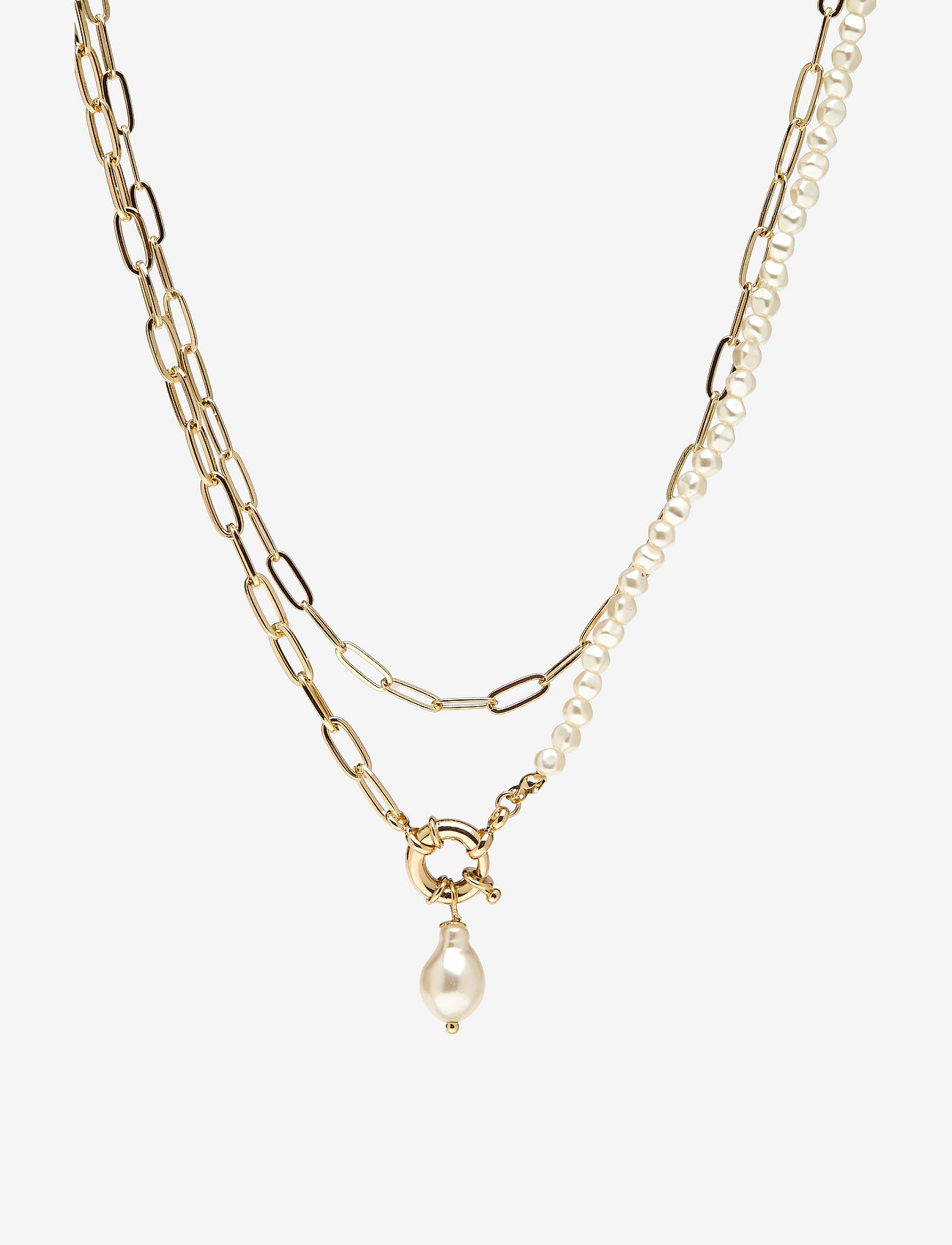 Pieces - PCNOIA COMBI NECKLACE D2D - gold colour - 0
